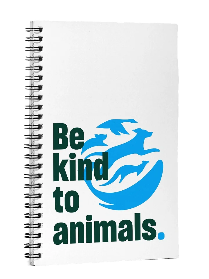 Be kind to animals - Notebook product image (1)