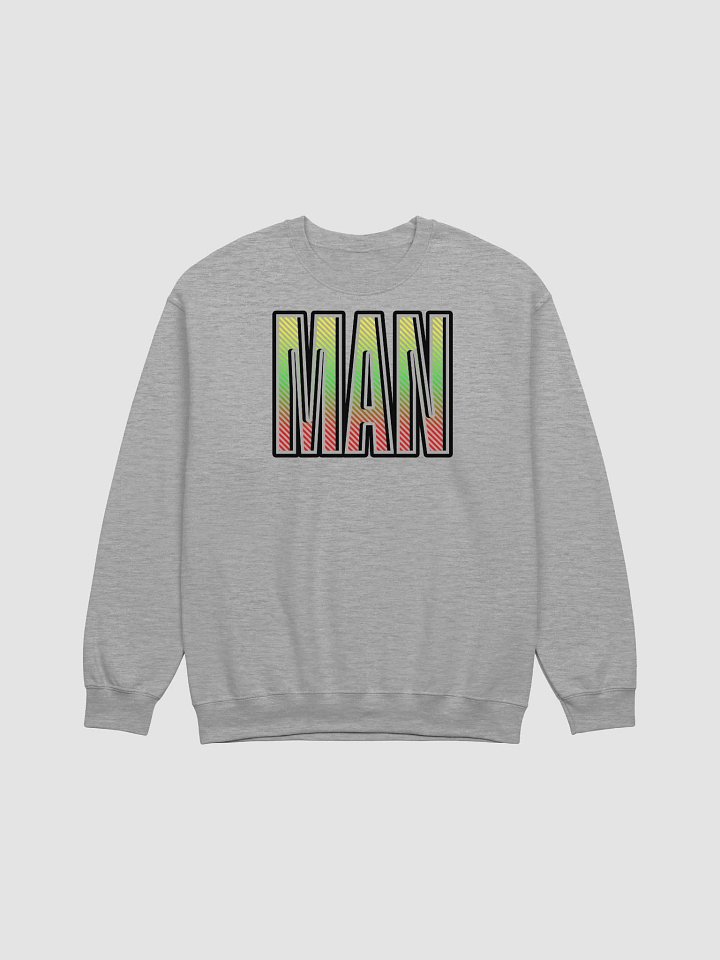 Man Manitoba Vibrant Striped Crewneck product image (21)