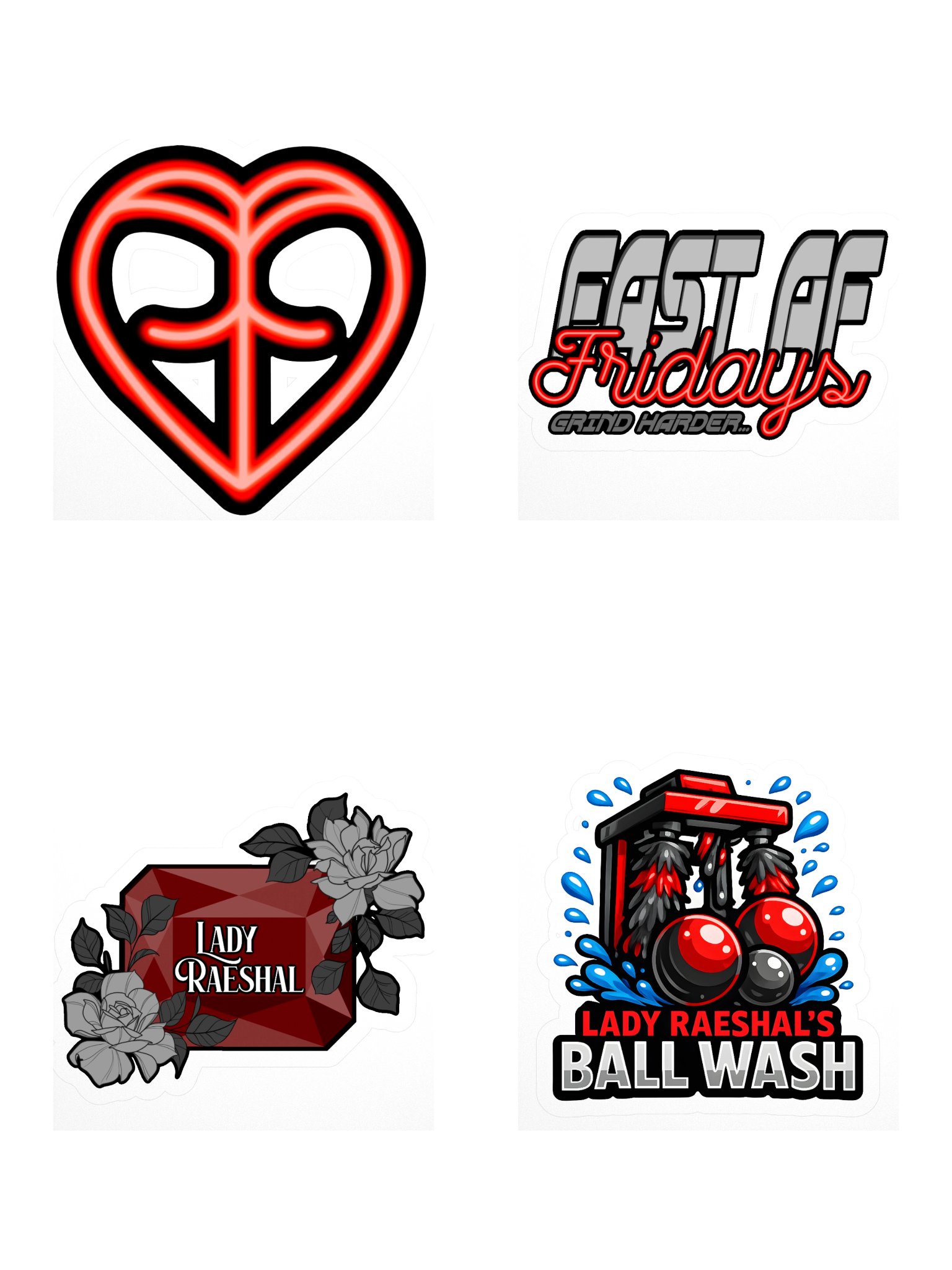 LadyRae's Sticker Bundle product image (1)