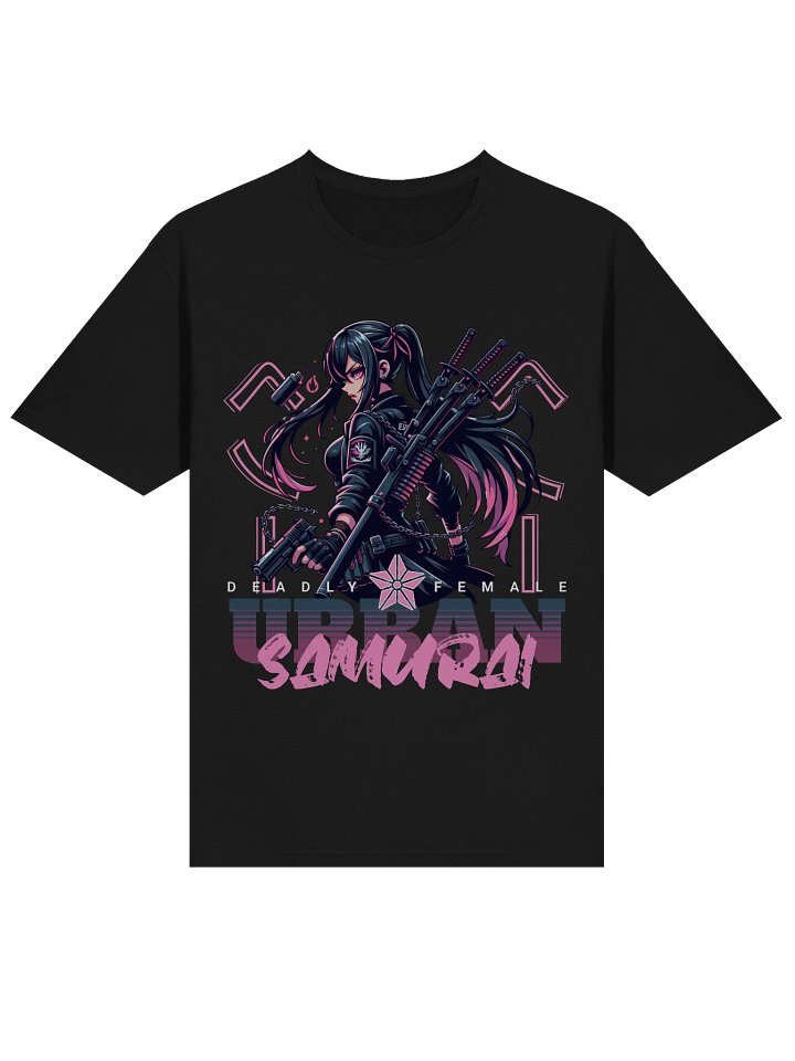 Deadly Female Urban Samurai T-Shirt - Gildan Softstyle product image (2)