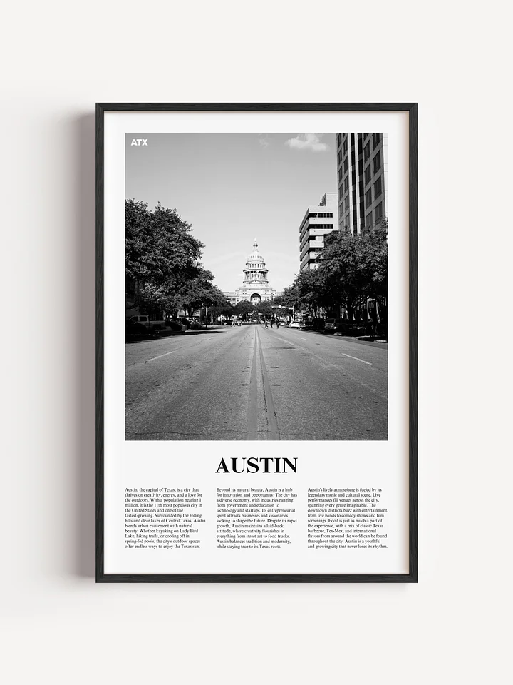 Austin 03 Newspaper Poster product image (1)
