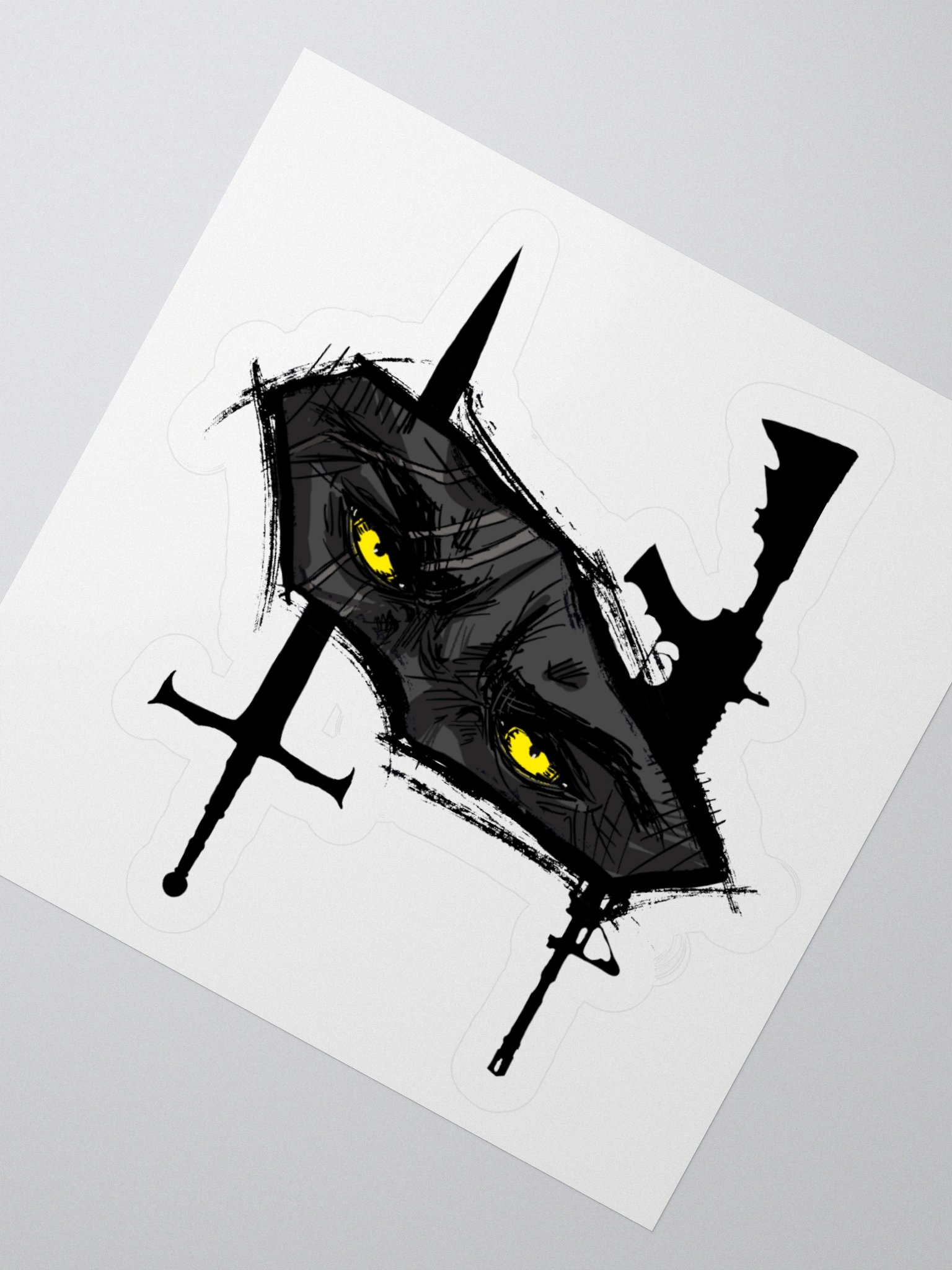 Hunter Eyes Sticker product image (2)