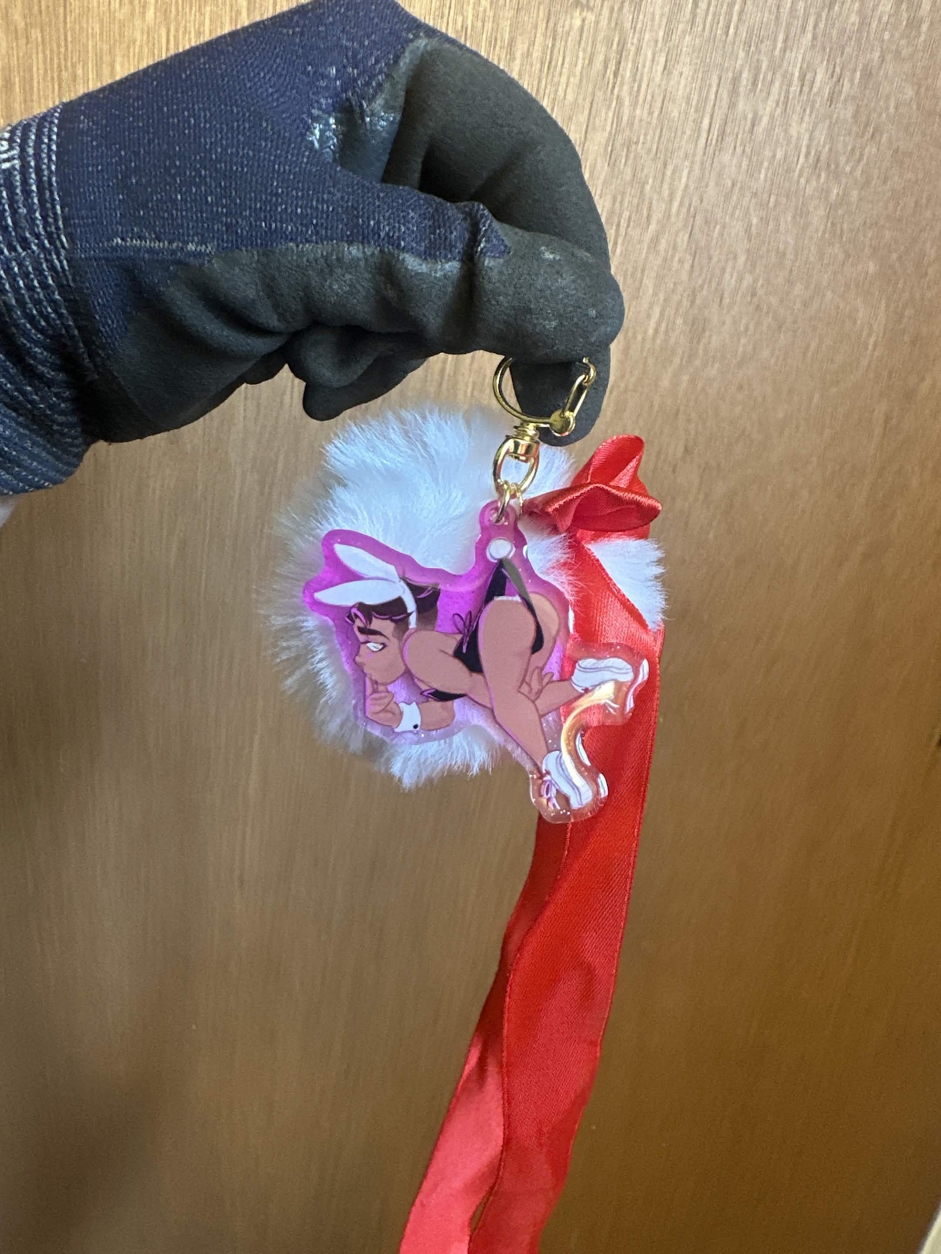 Bunny Jayce Epoxy Keychain product image (3)