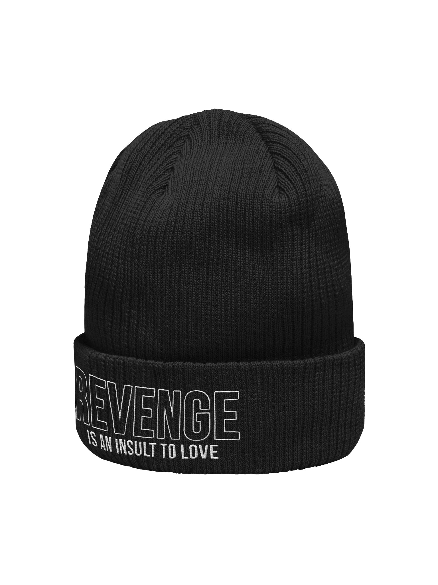 CBF - INSULT TO LOVE RIBBED BEANIE product image (2)