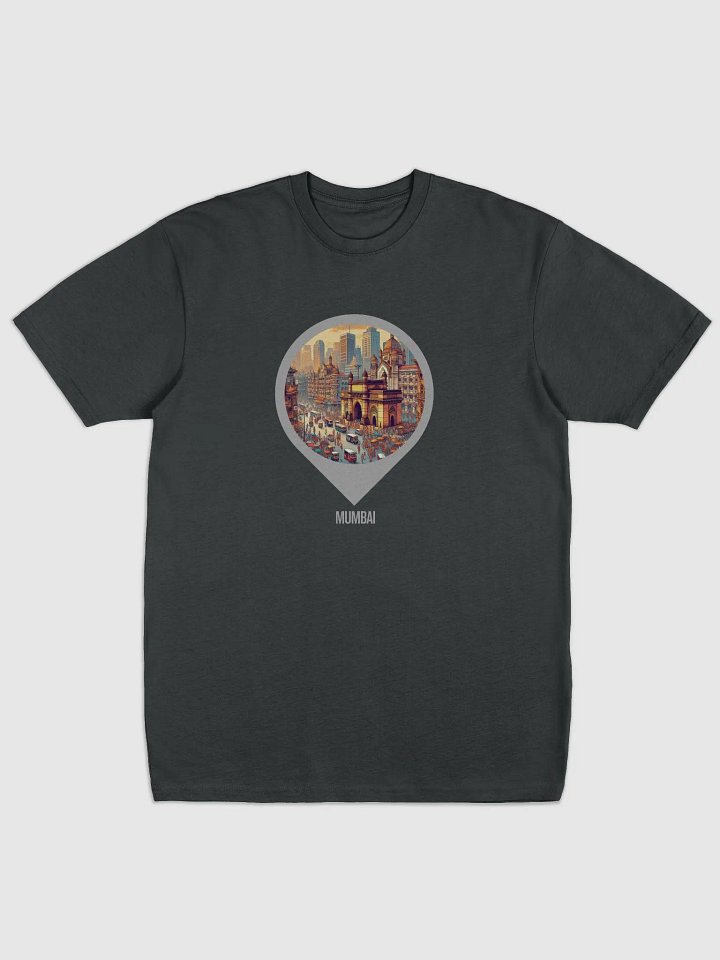 Urban Vibe Premium Tee | AI Design: Mumbai, Indien product image (2)