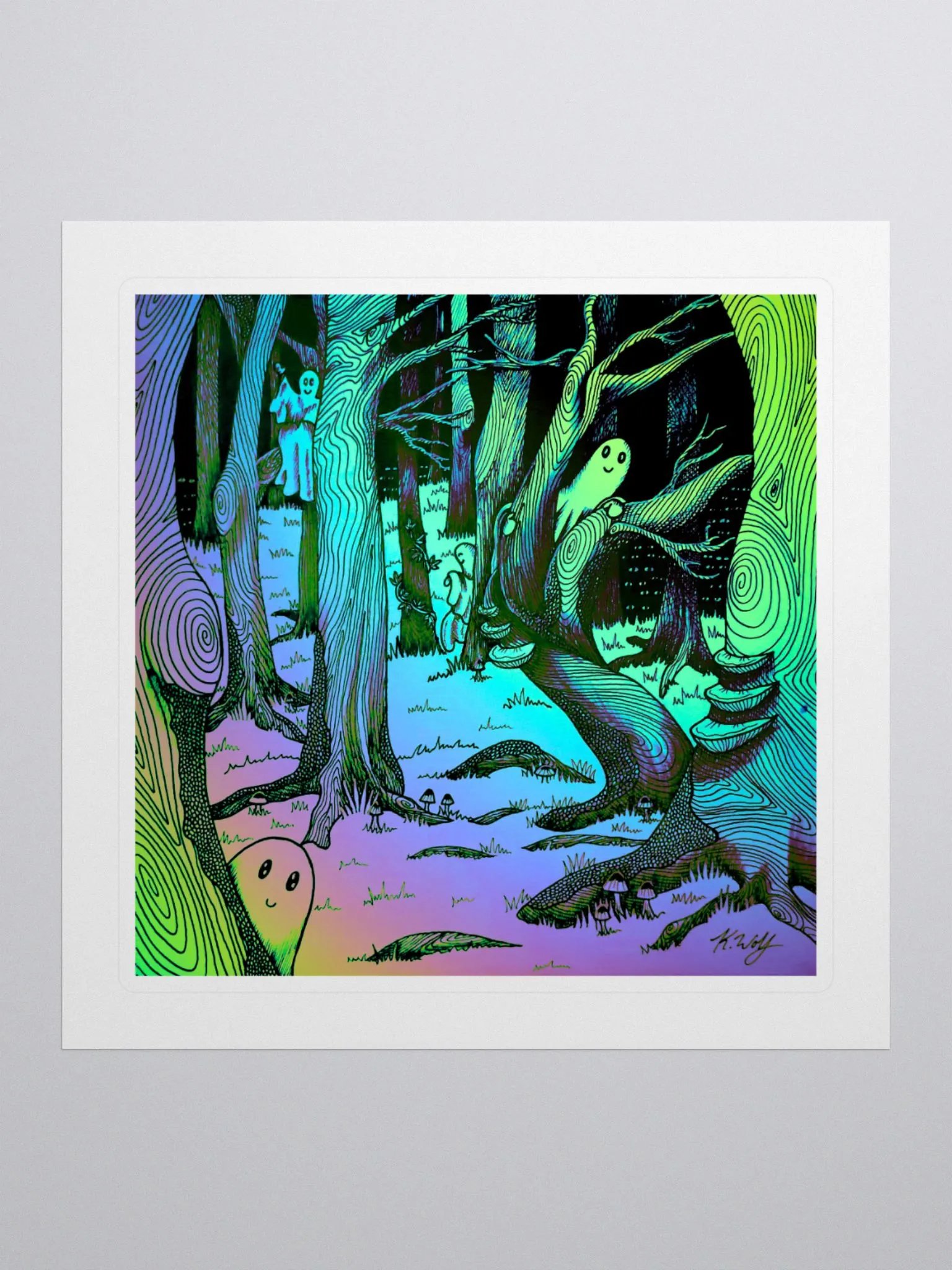 Limited edition Spooky Hollow Stickers product image (1)