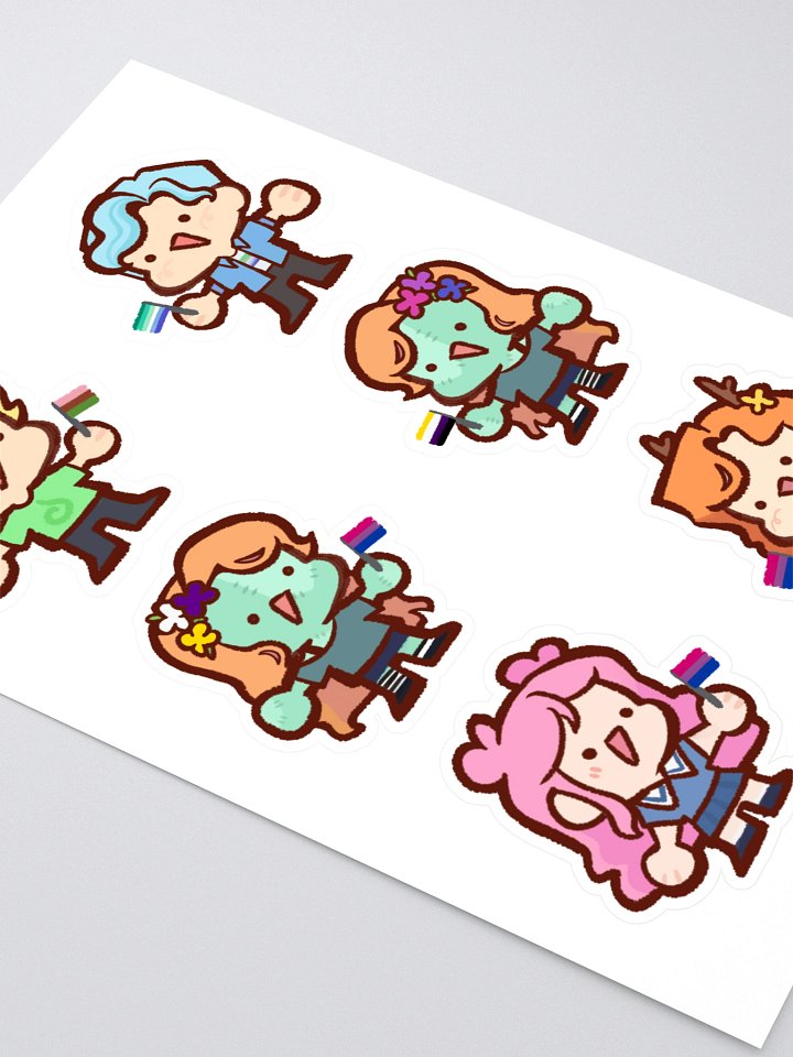 Pride members - Sticker set product image (2)