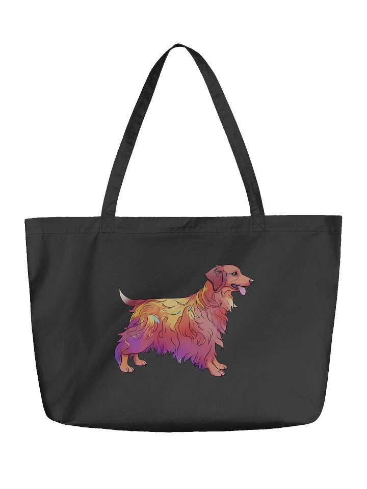 Golden Pup - Eco-conscious Organic Cotton Tote product image (1)