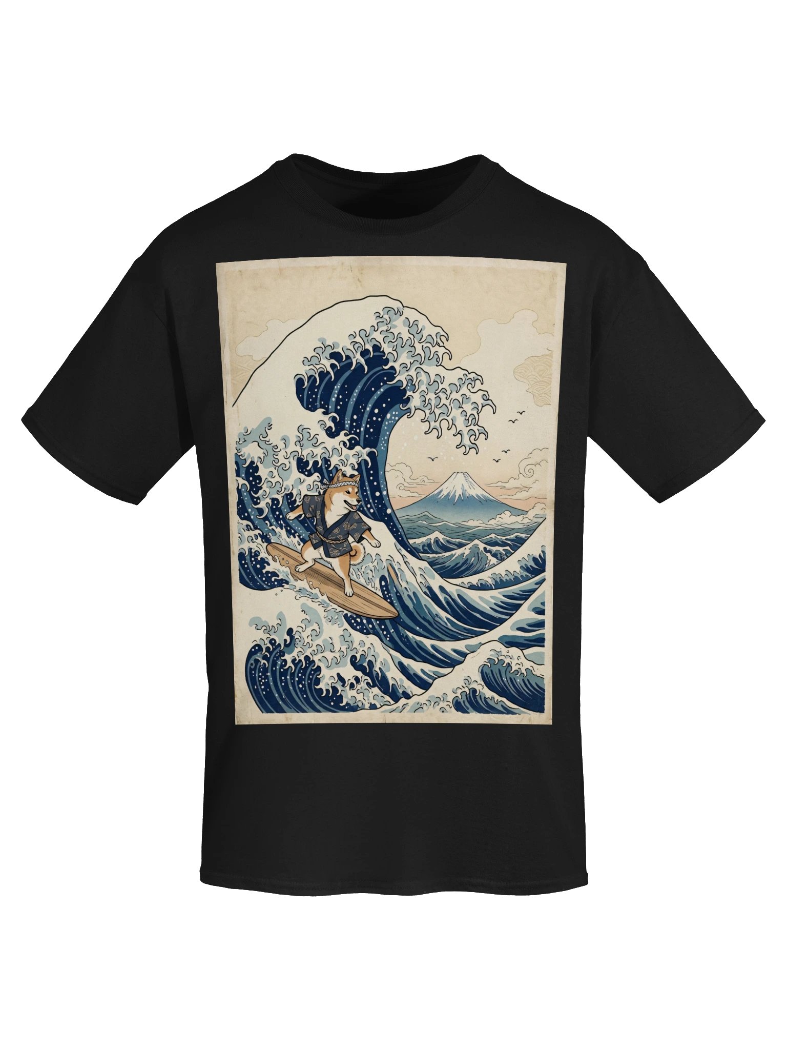 Great Wave Shiba Tee product image (33)