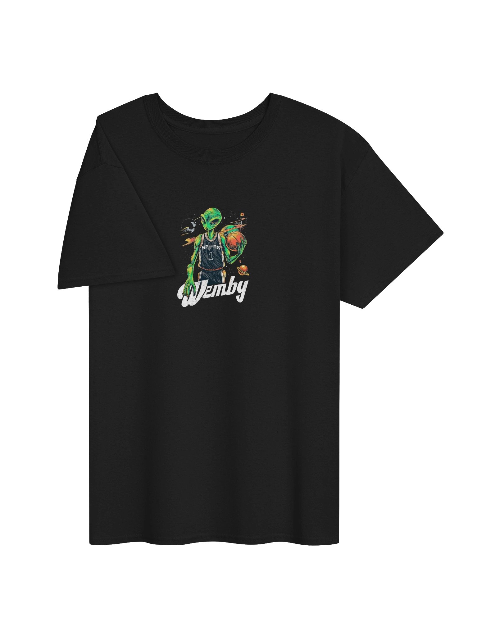 Wemby Space Alien Basketball Tee product image (3)