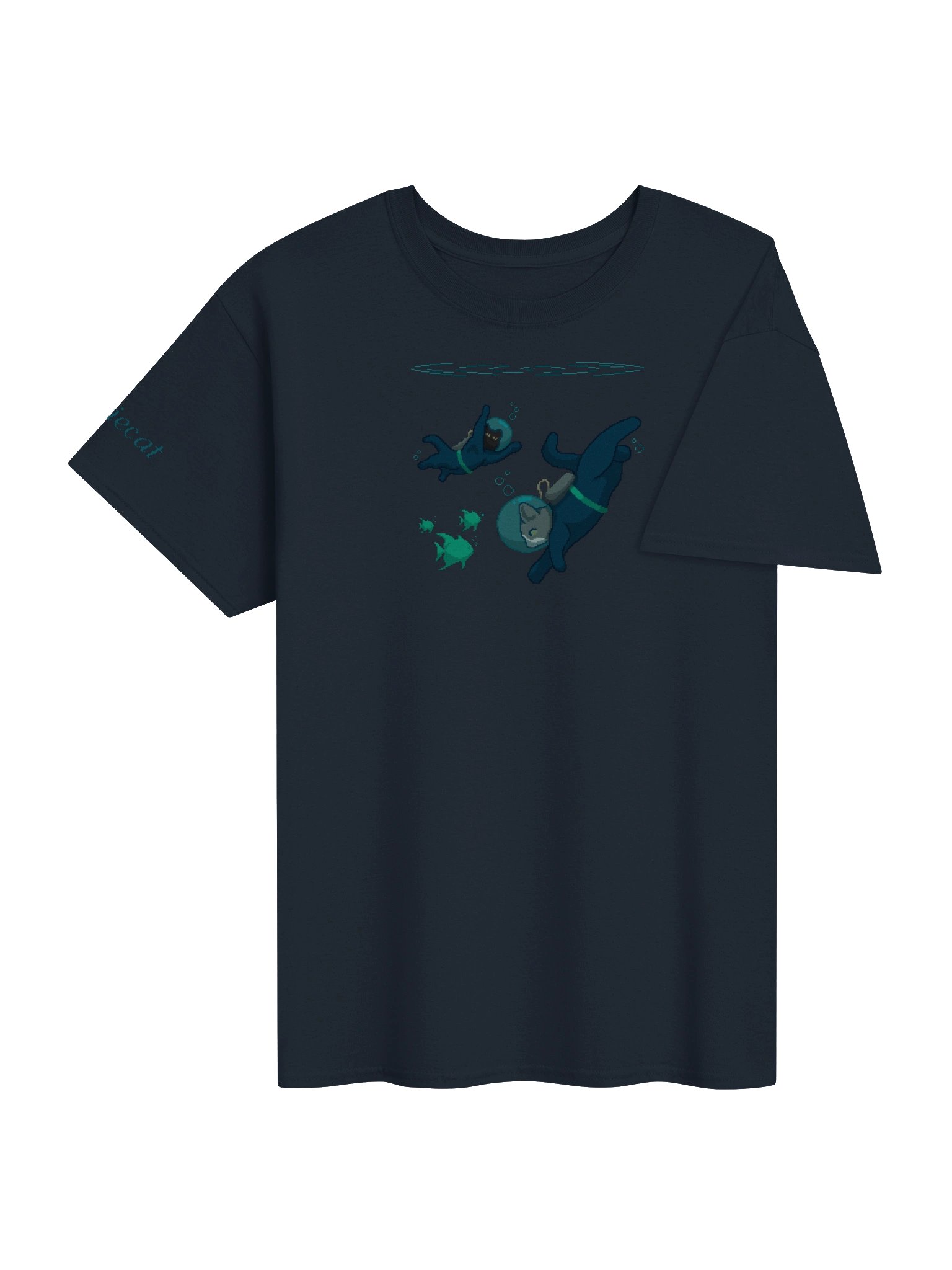 ｡° deep dive tee ~ assorted blues °｡ product image (8)