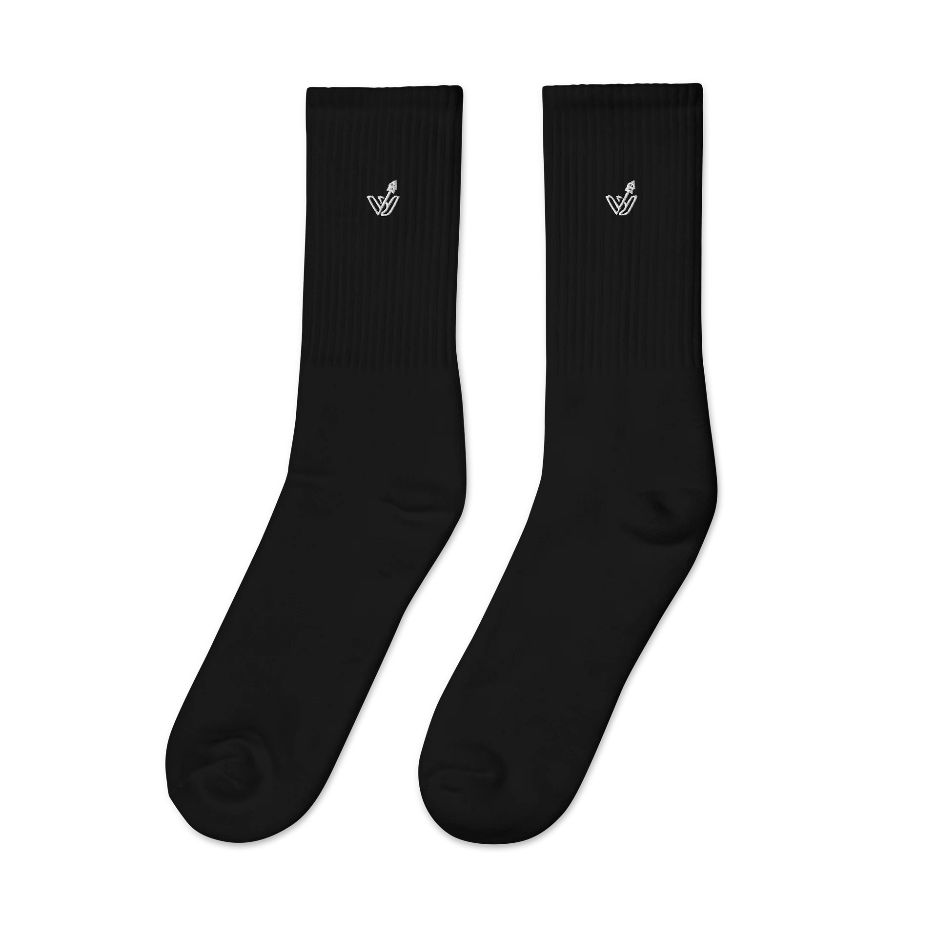 Velyen Embroidered Essential Crew Socks product image (4)