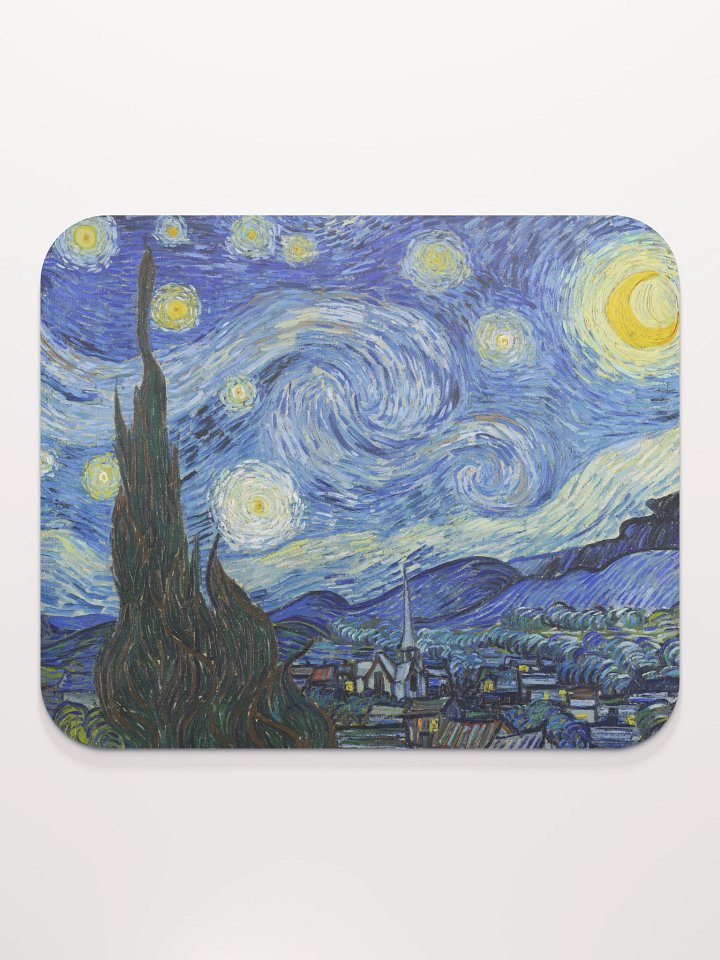 Van Gogh – The Starry Night Mouse Pad product image (2)