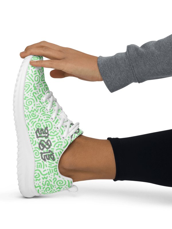 Neon Doodle Streetstyle Sneaker Designed by ESE Women's Athletic Shoes product image (1)