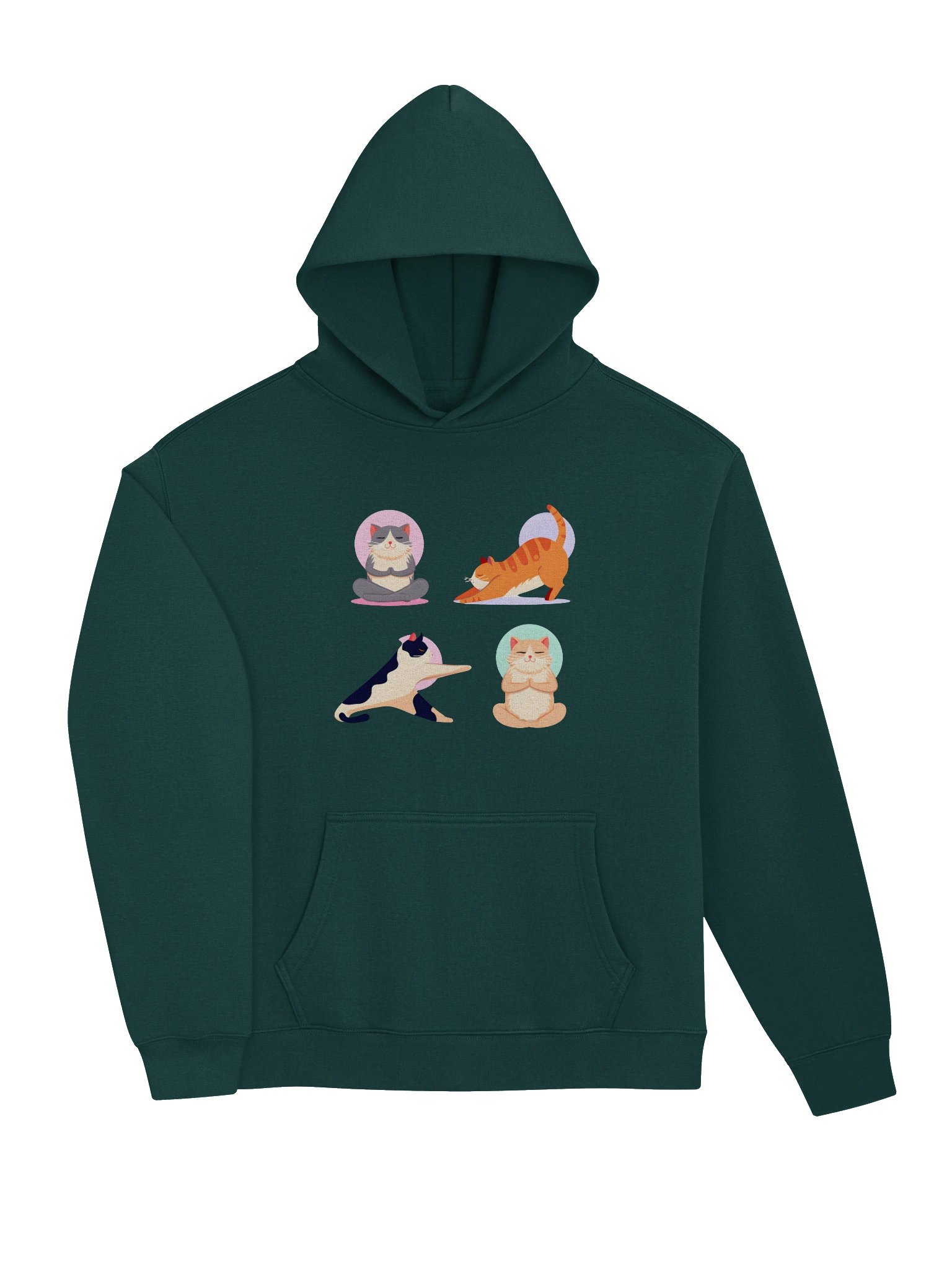 Yoga Cats Oversized Hoodie product image (15)