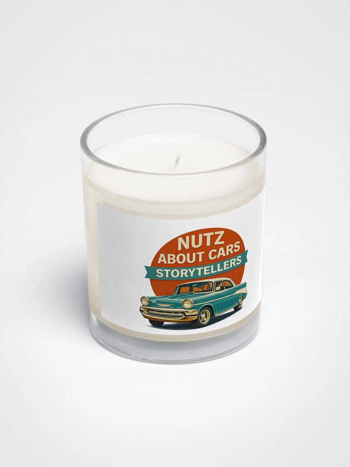Vintage Car Enthusiast Soy Wax Candle Style B product image (2)