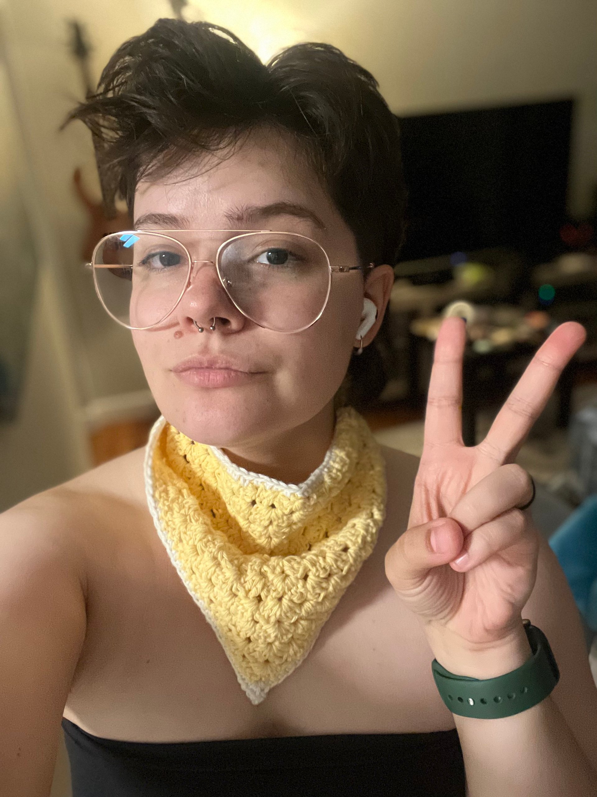 yellow bandana product image (2)