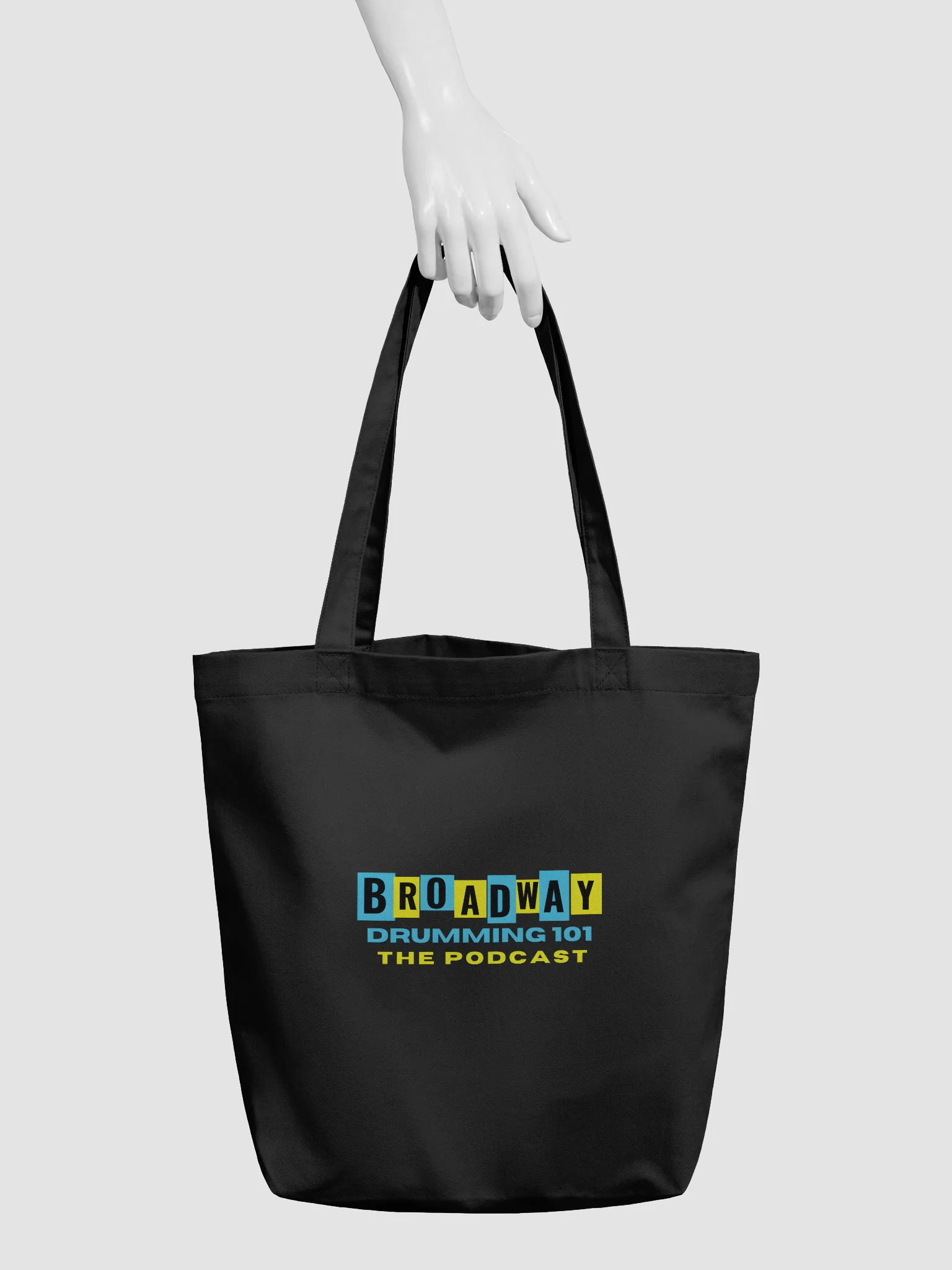 Broadway Drumming 101 Podcast Organic Tote Bag product image (3)