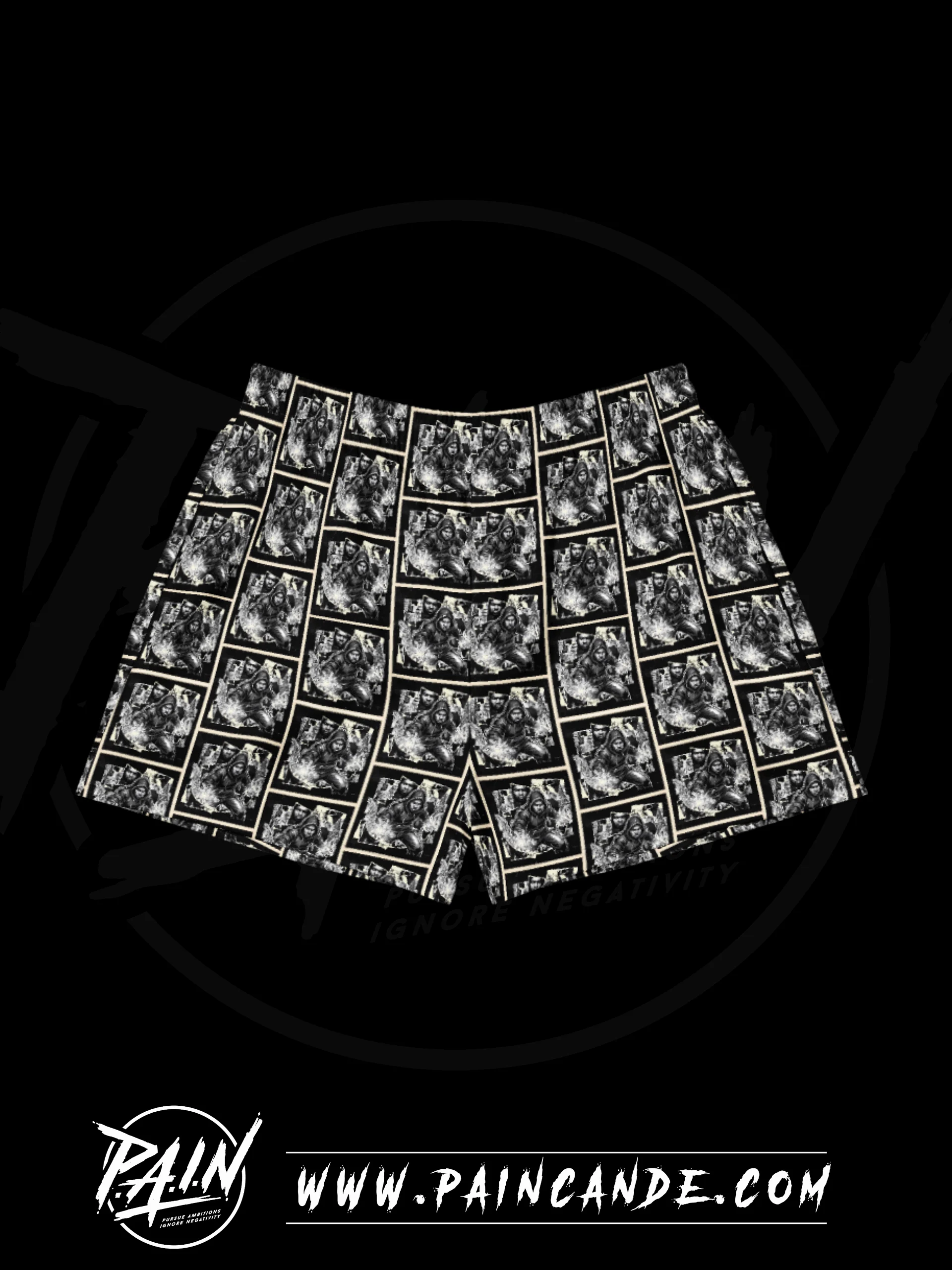 Noisy Grid Athletic Shorts product image (1)