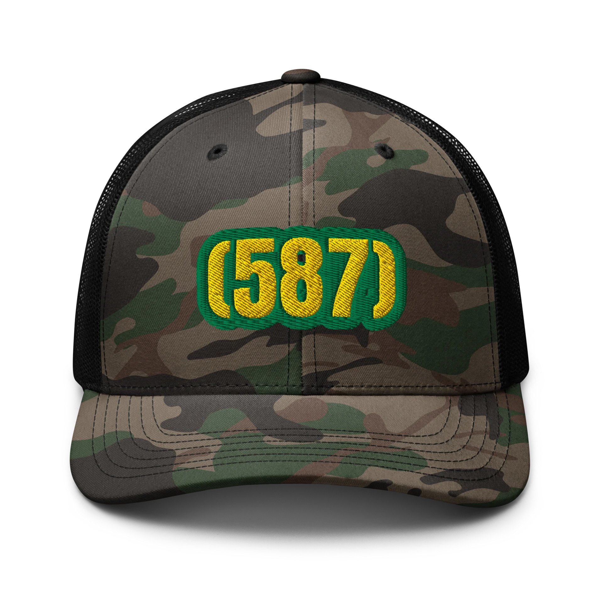 587 Camouflage Trucker Hat product image (1)