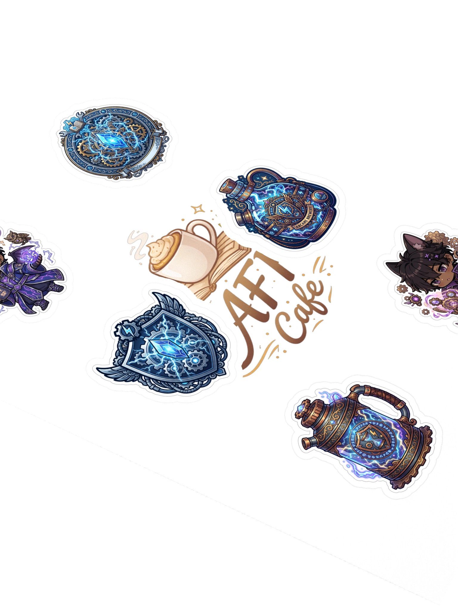 Nitebyte – House of Stormcoil Arcanum Sticker Sheet product image (2)