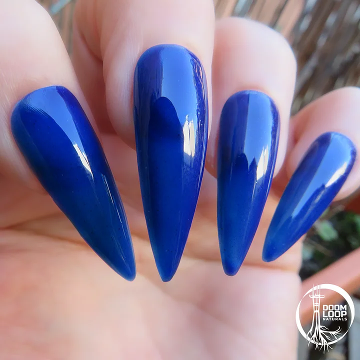 COLLISION - Intense Blue Jelly with Violet Undertones Nail Polish product image (2)
