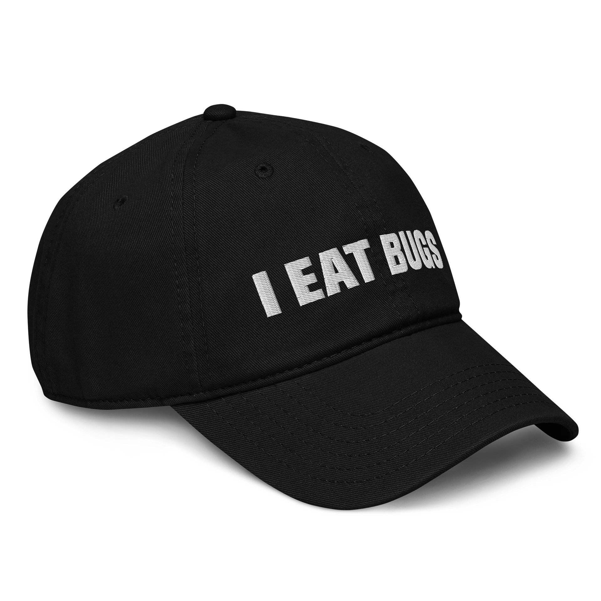 'I EAT BUGS' Embroidered Baseball Hat product image (4)