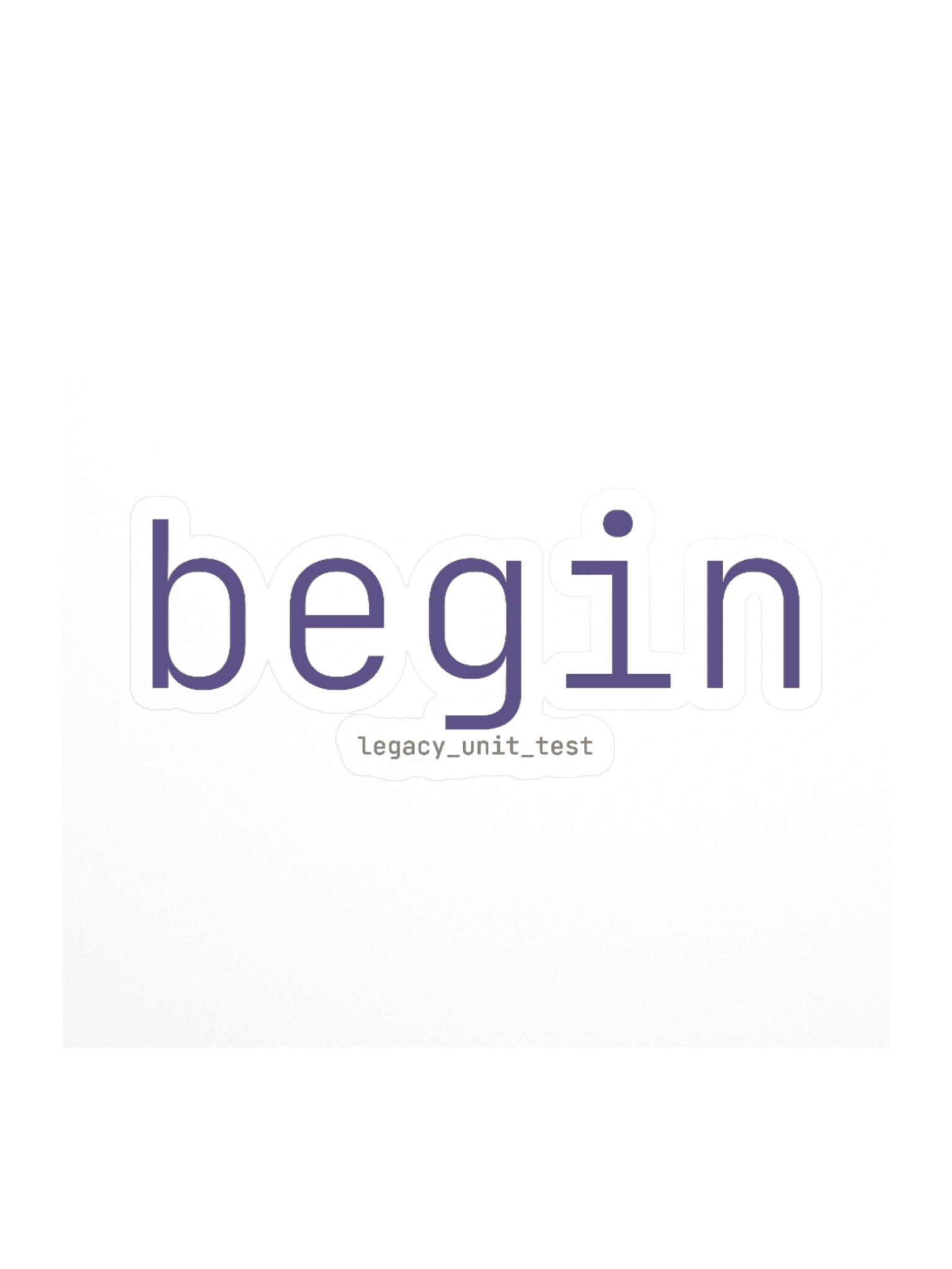 begin · ghost keyword sticker product image (1)