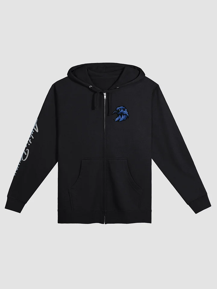 Arktic Raven Gradient Zip Hoodie product image (1)