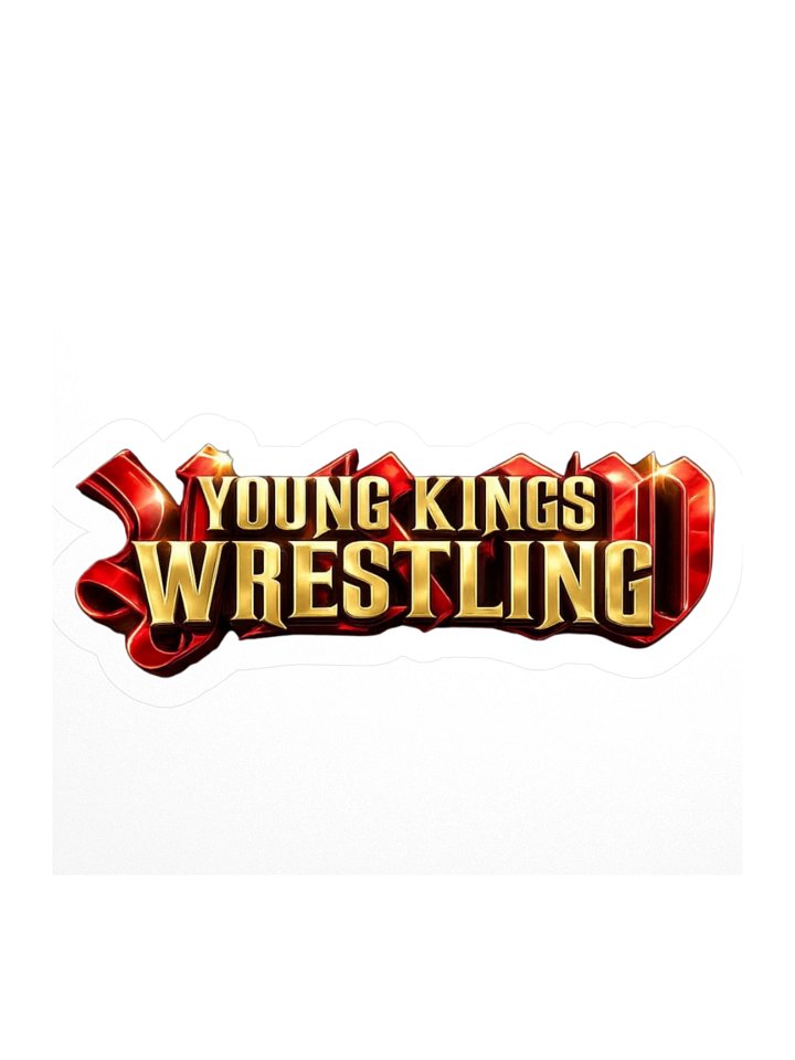 Young Kings Wrestling Logo Sticker product image (2)