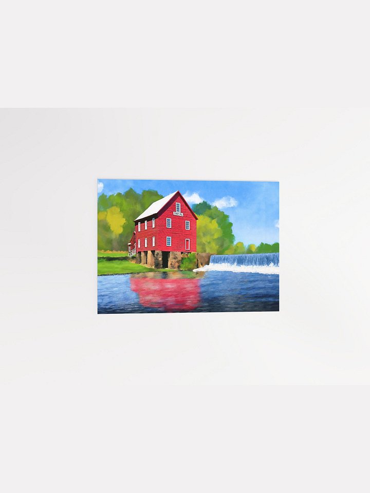 Starr’s Mill – Georgia Studio Art Print product image (2)