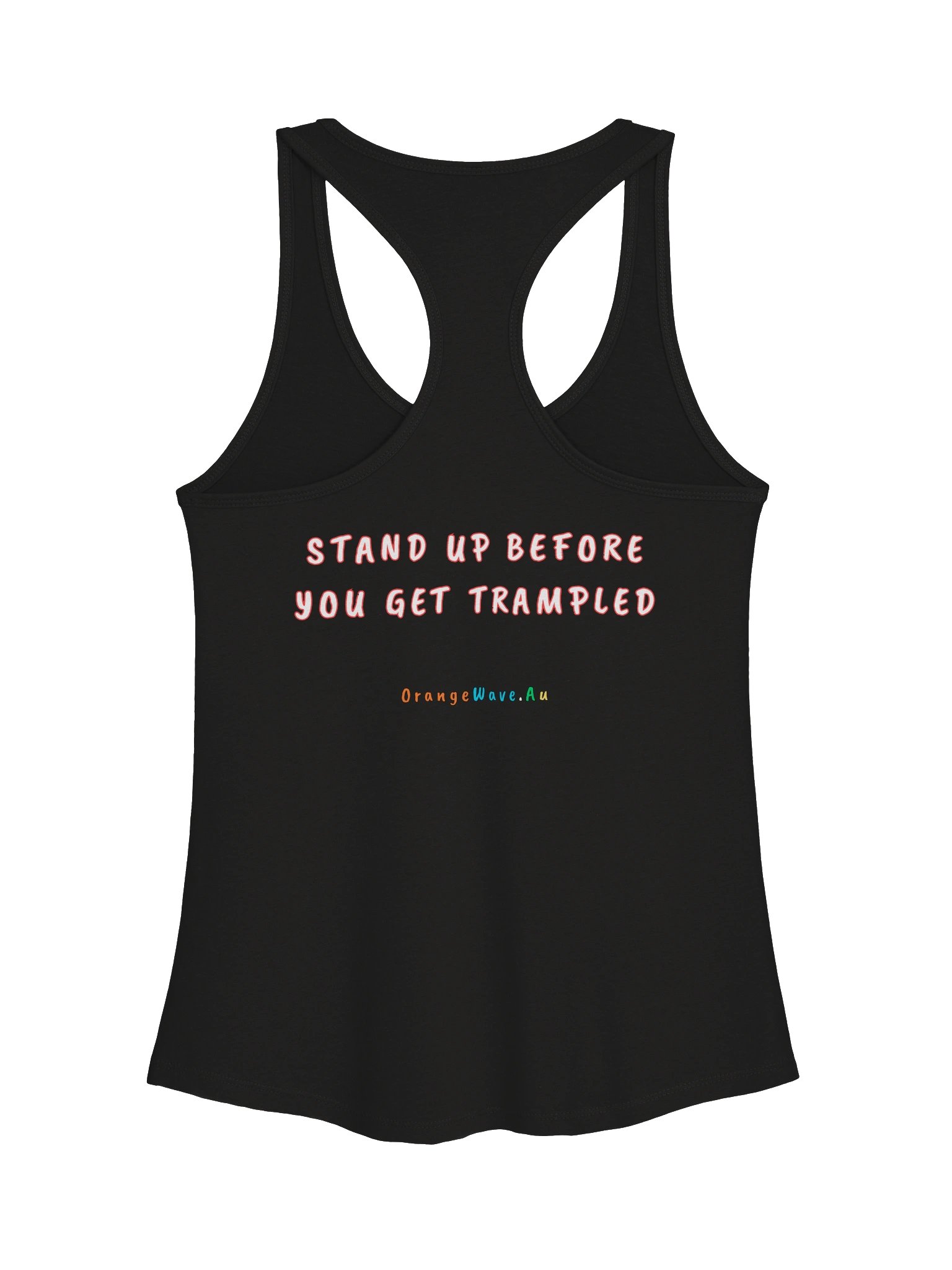Silent Protest - Support The People Tank product image (6)