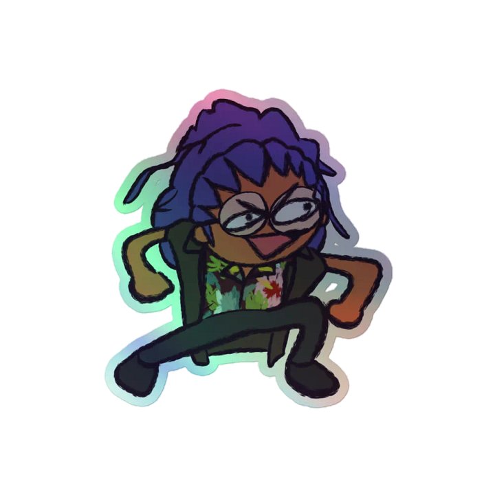 Holographic SCAMPIN' Sticker! product image (2)