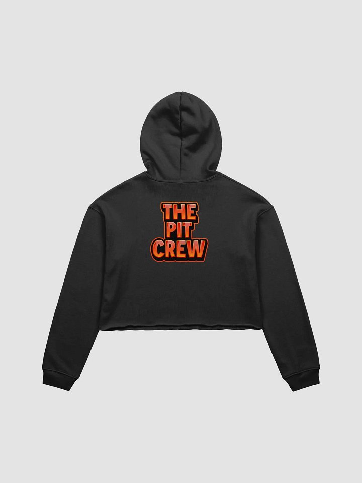 PitMasterMikey Lady's Crop Hoodie product image (2)