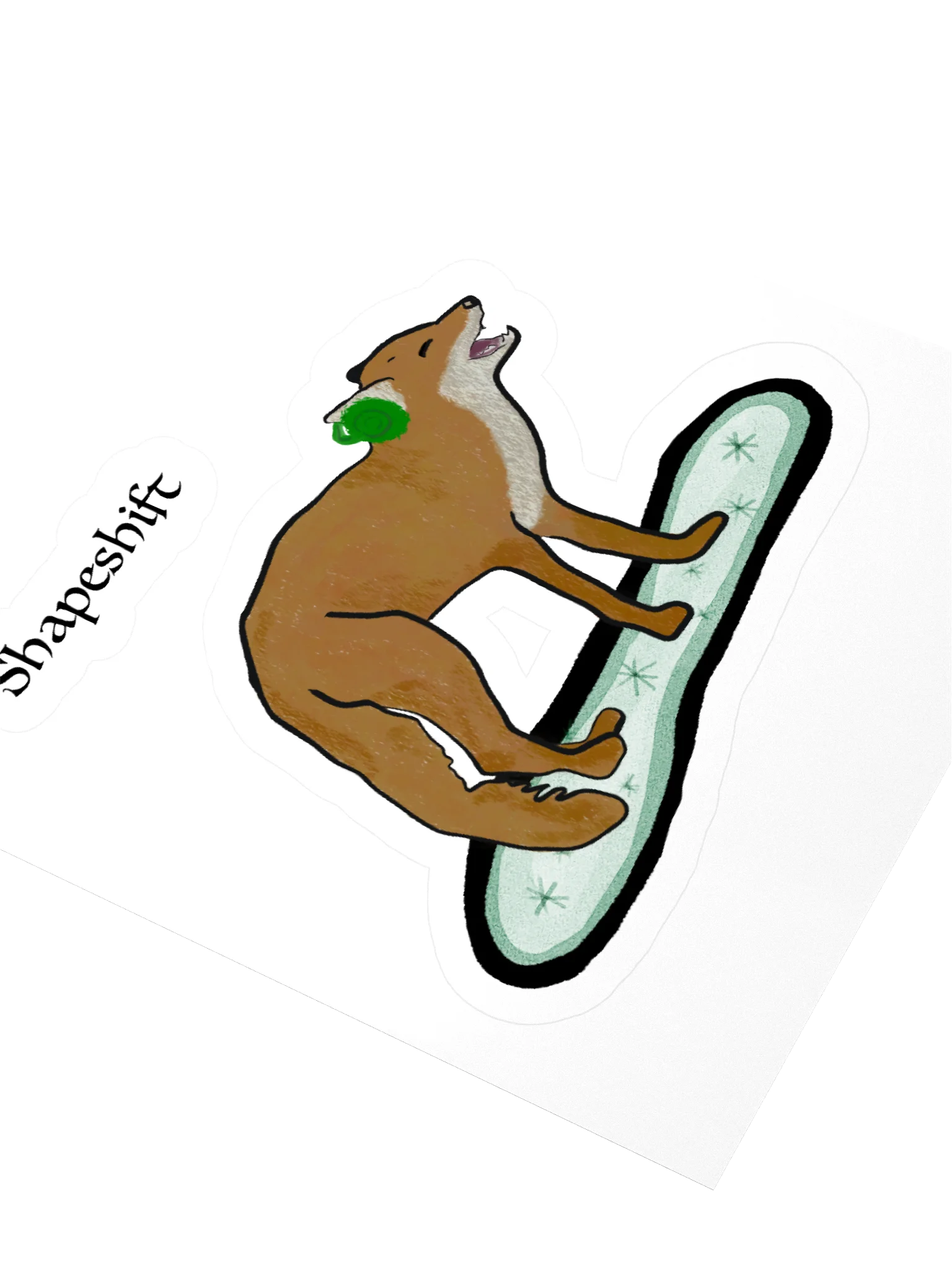 Shapeshift Fox Sticker product image (3)
