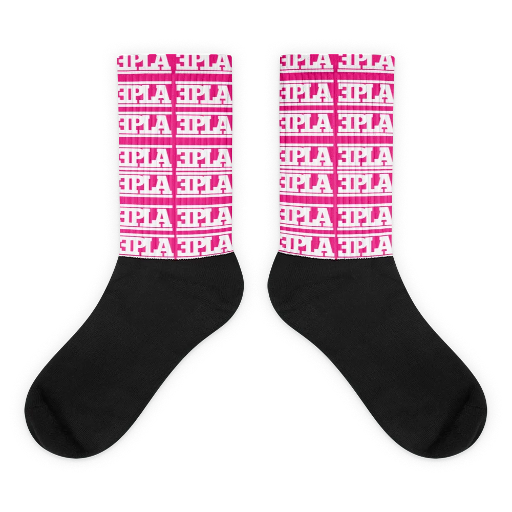 EPLA PINK LOGO SOCKS product image (1)