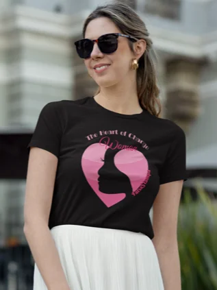 Woman the Heart of change T-Shirt product image (1)