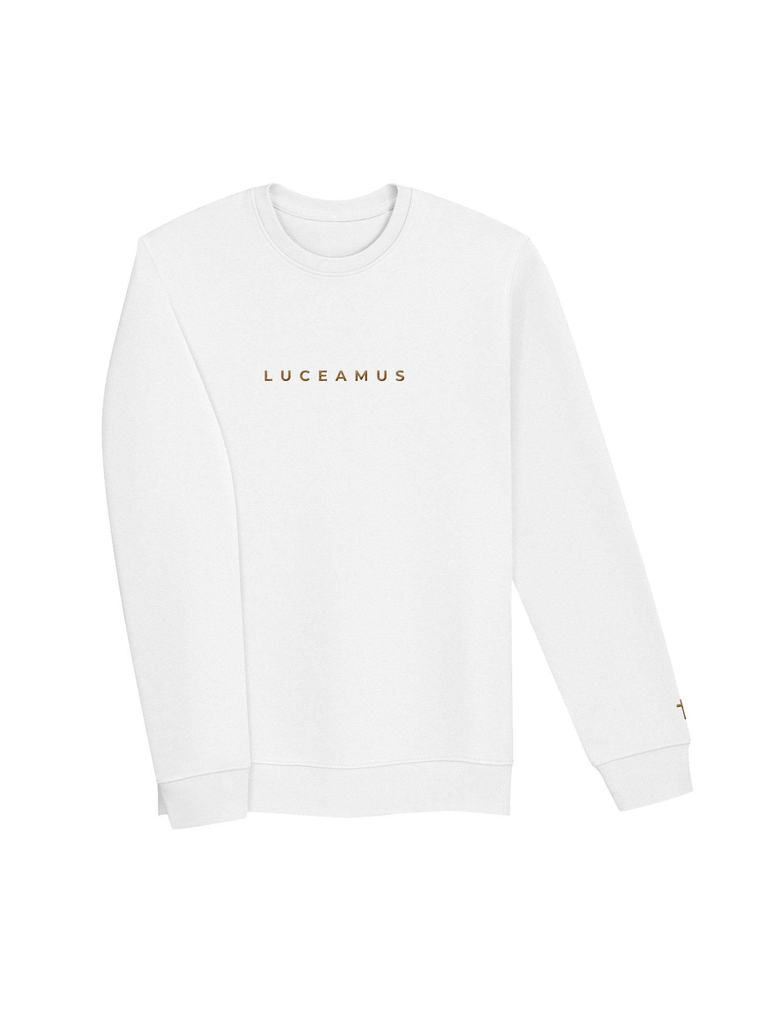 LUCEAMUS OGANIC UNISEX CREWNECK product image (4)