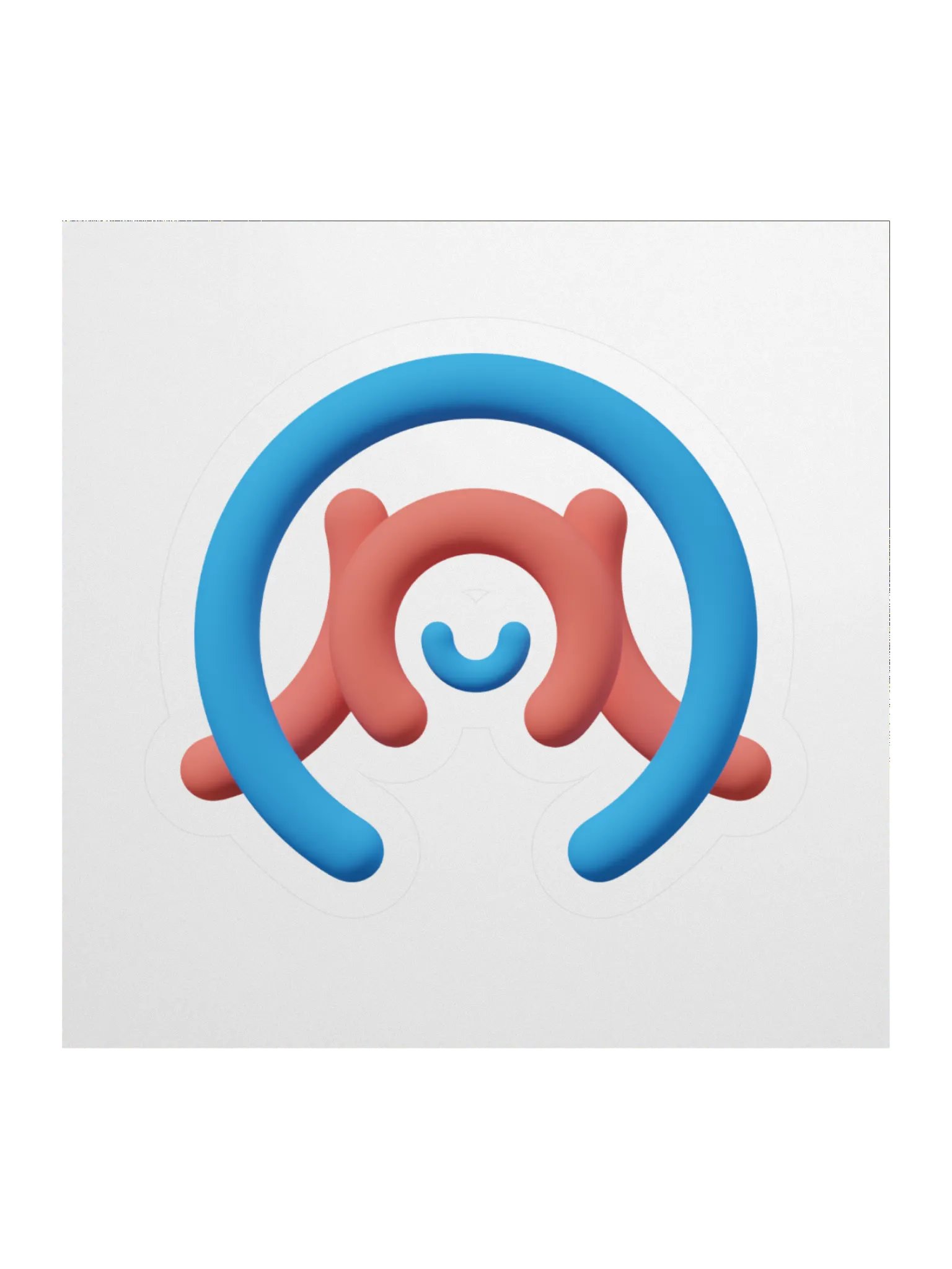 AMU 3D Logo Sticker product image (2)