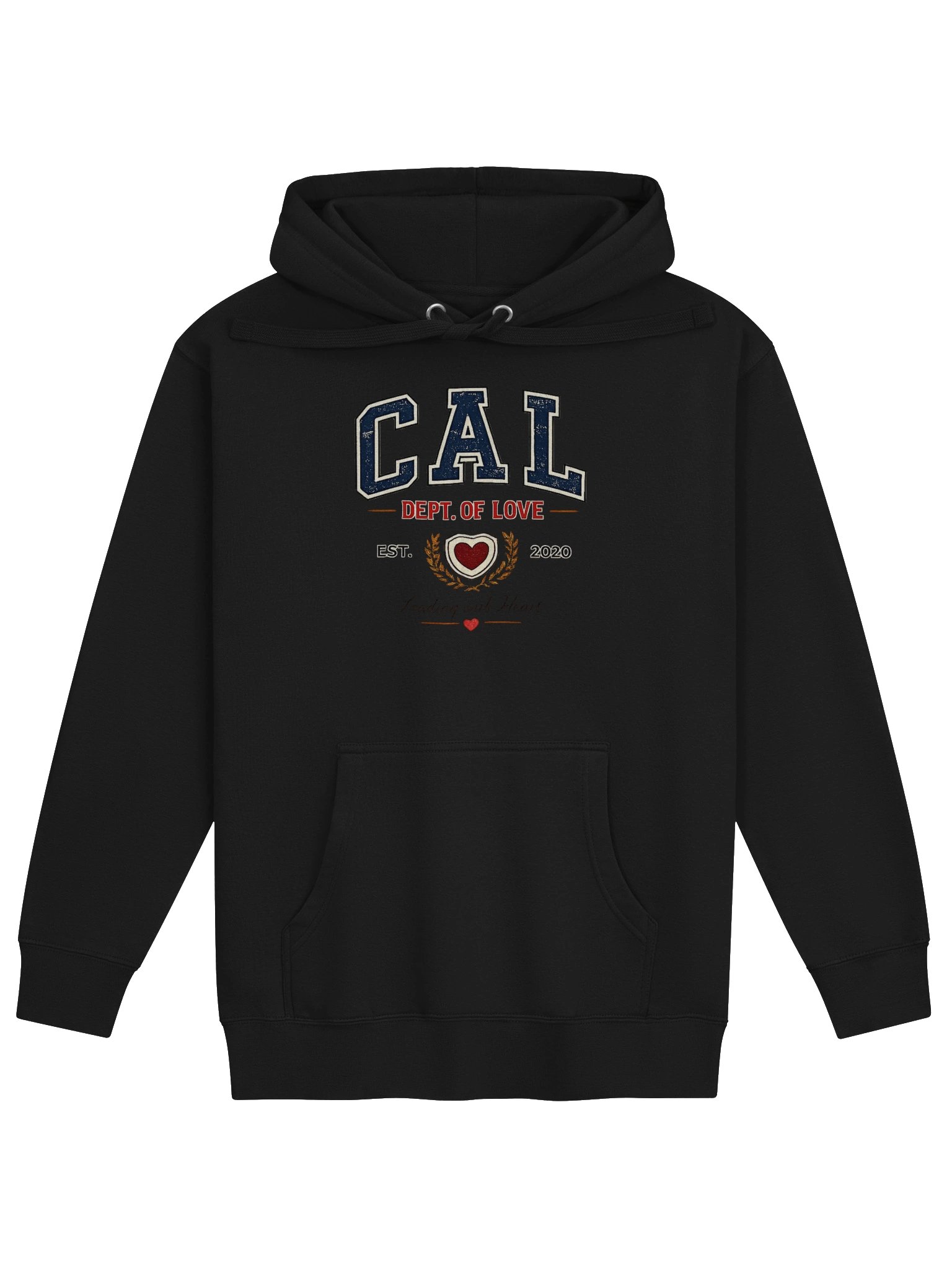 California Dept. of Love Varsity Hoodie product image (1)