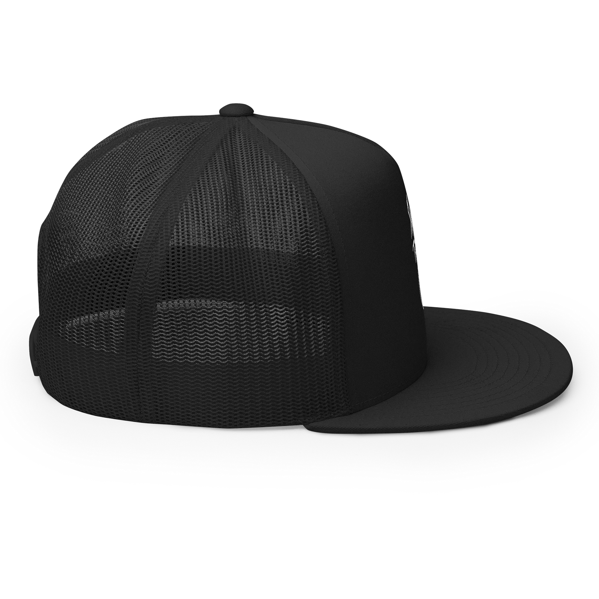 Skullobite threads sketch trucker hat product image (5)