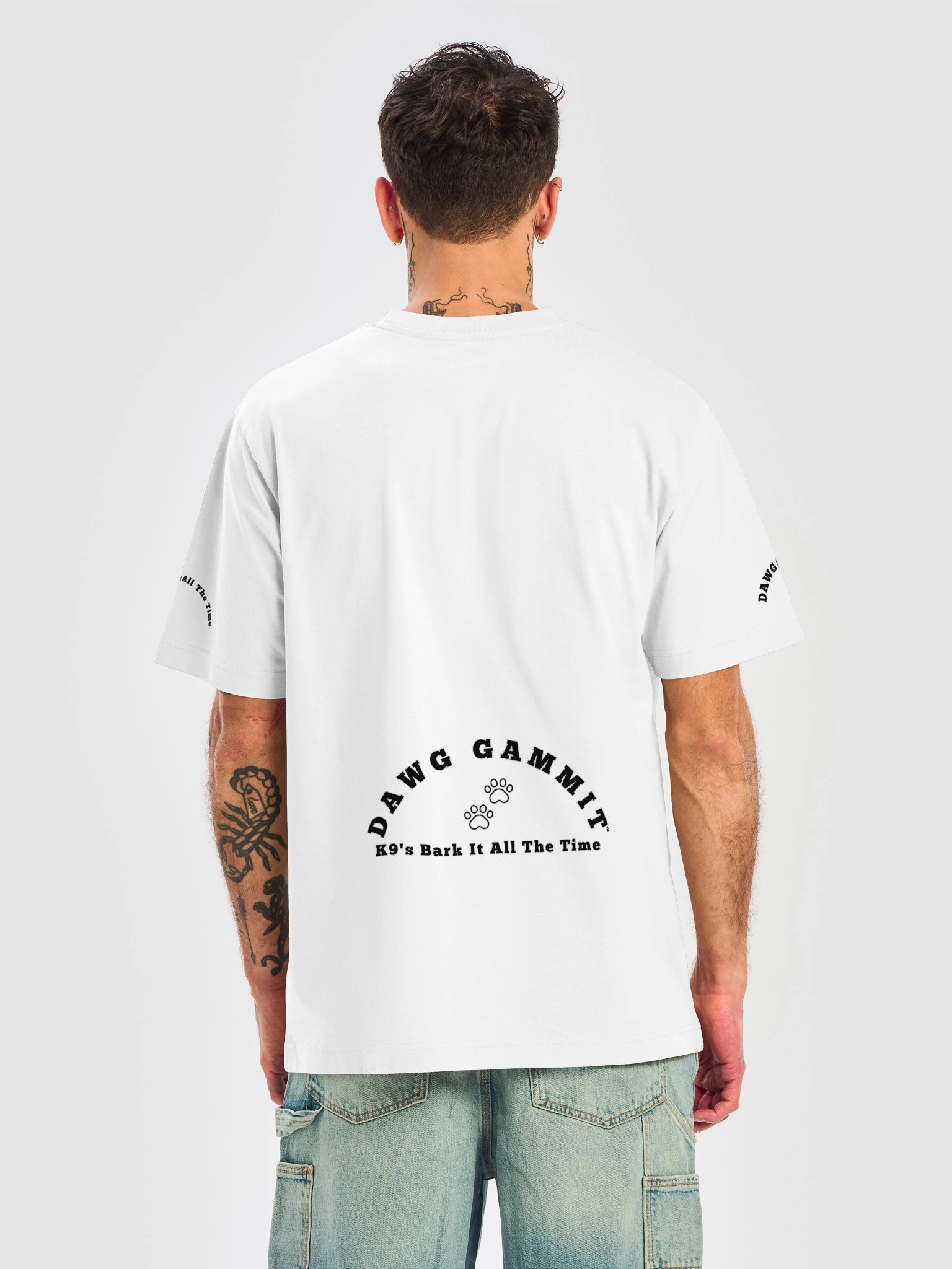 DAWG GAMMIT German Shepherd Heavy T-shirt product image (6)