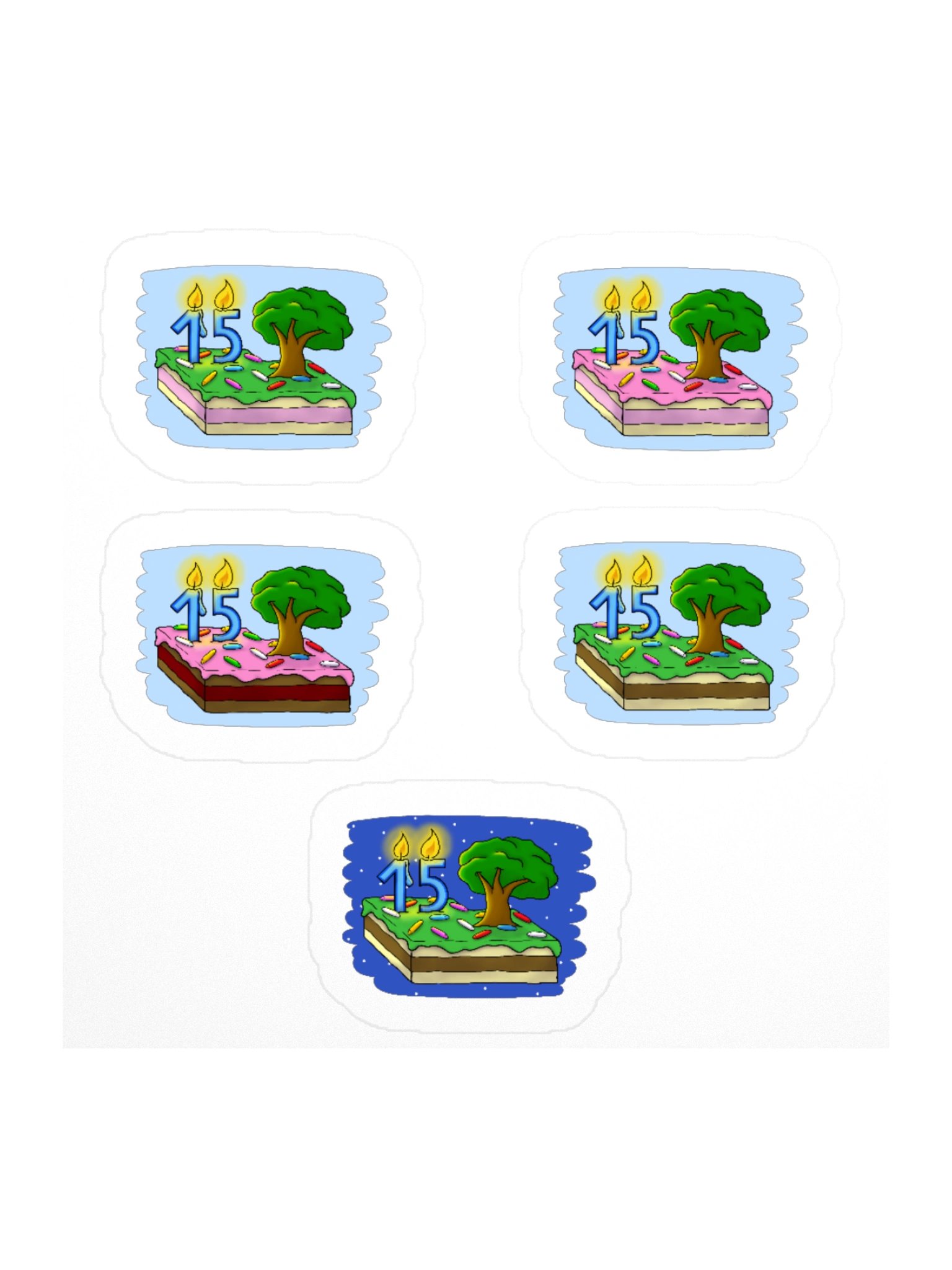 September 2026 Ltd. Sticker Sheet product image (1)