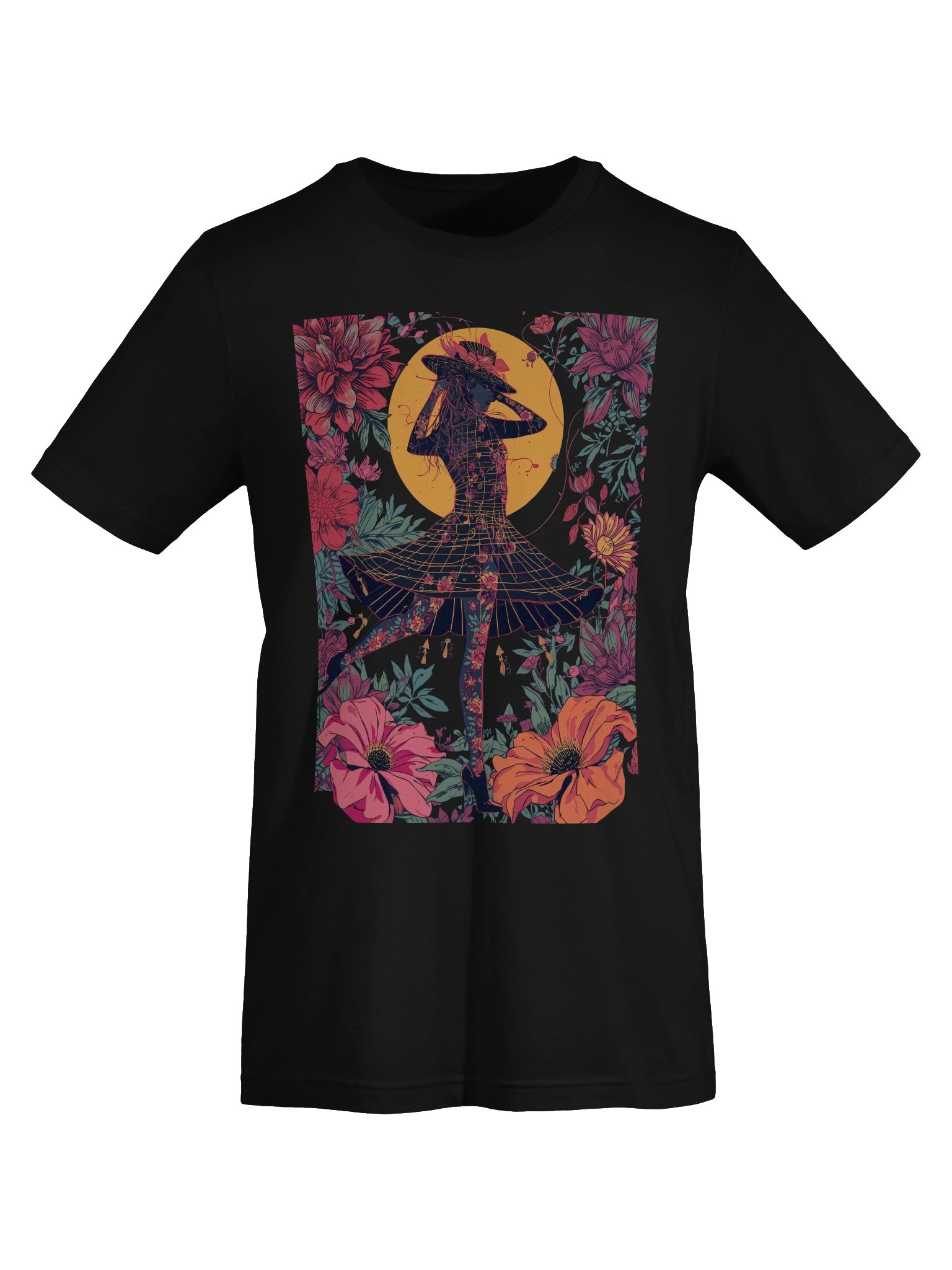 Silhouette Ballerina Sunflower Supersoft Tee product image (4)