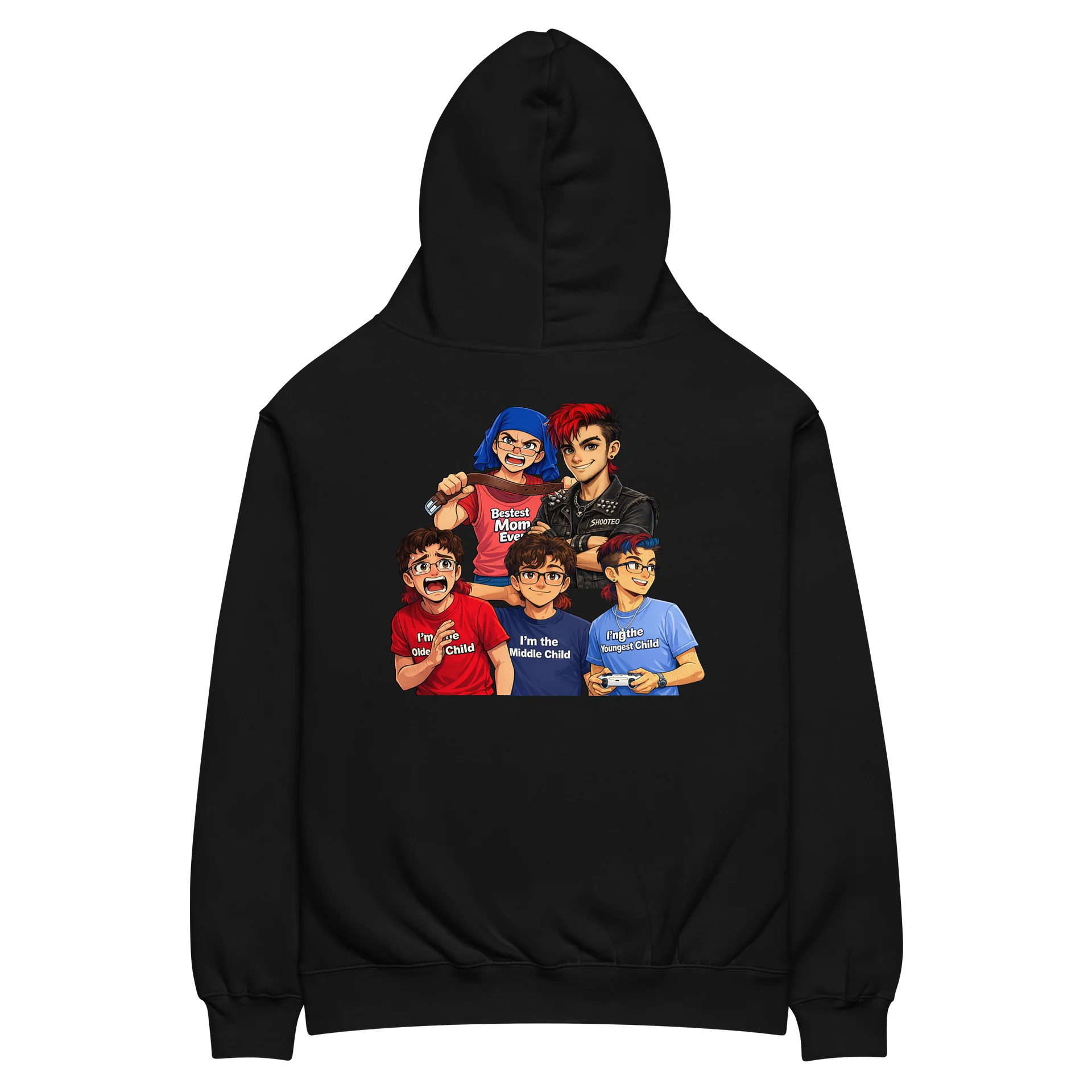 Shooteo's CHARACTERS Hoodie product image (4)