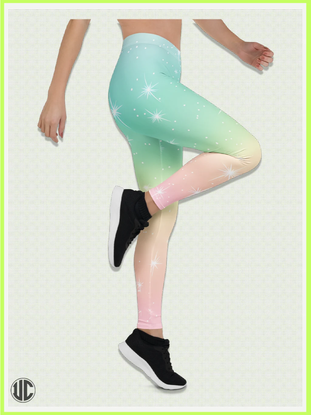 Aurora Glow – Women’s Leggings product image (2)