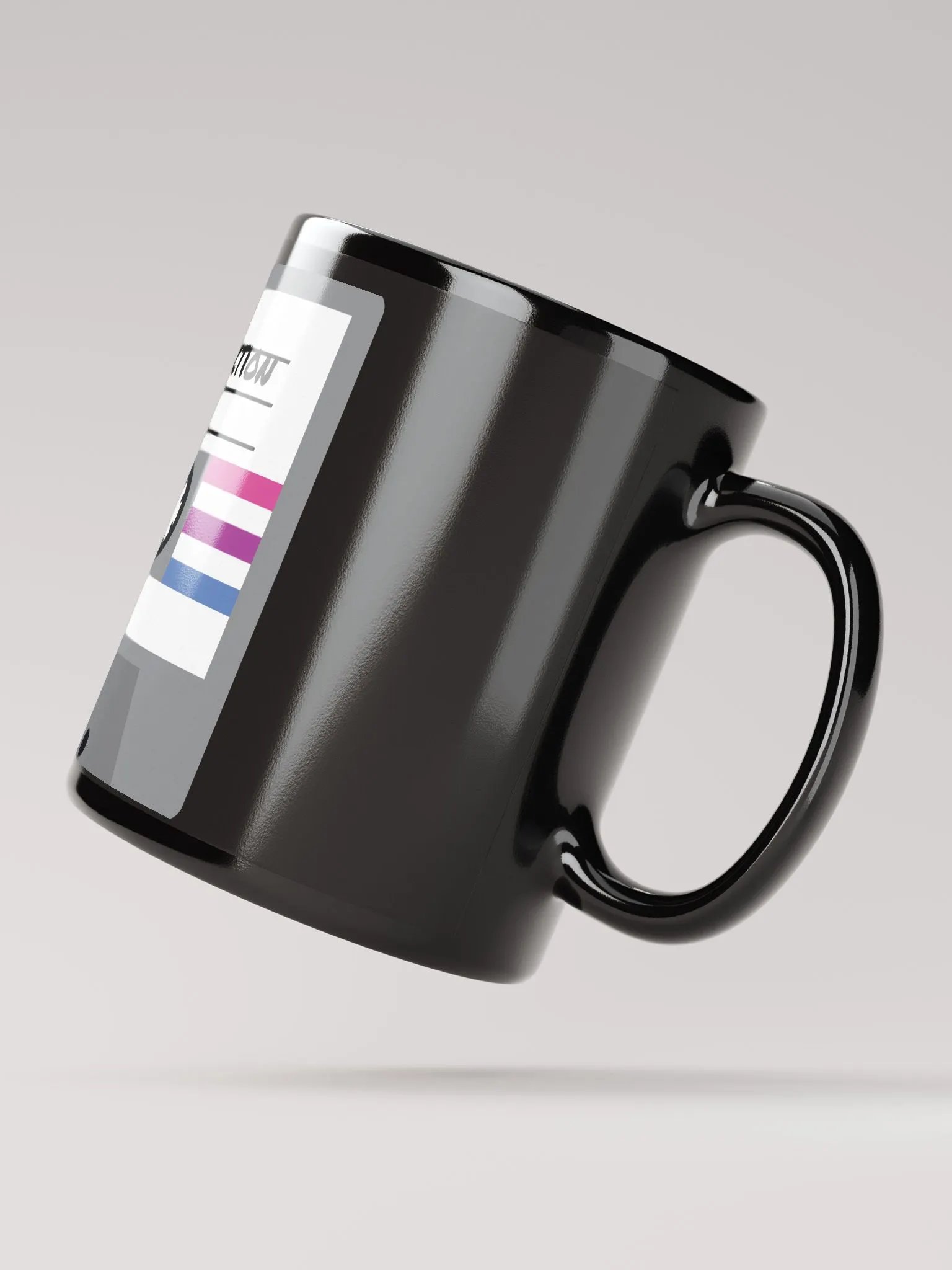 MA Cassette Glossy Black Mug product image (2)