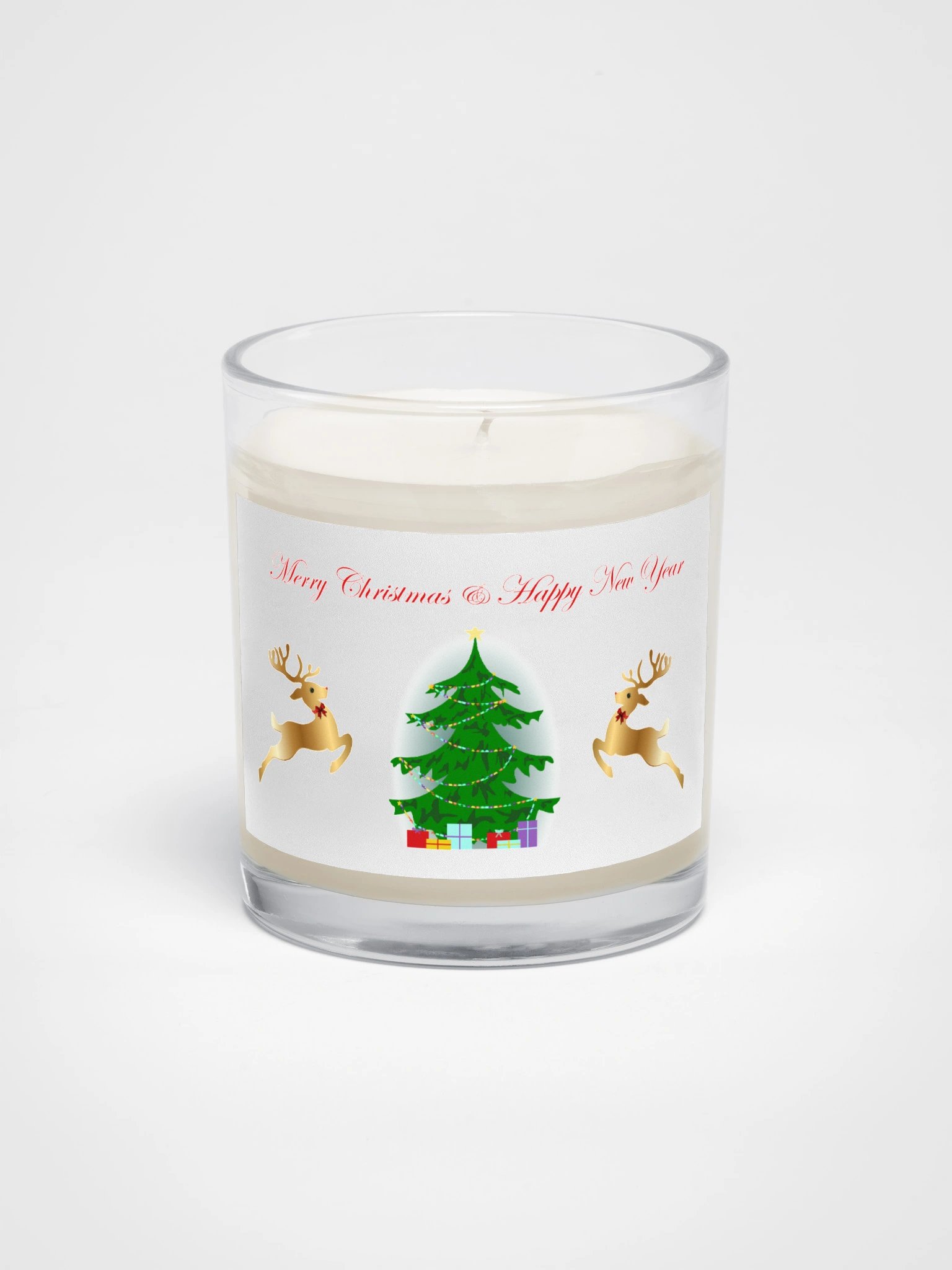 Merry Christmas & Happy New Year Candle product image (1)