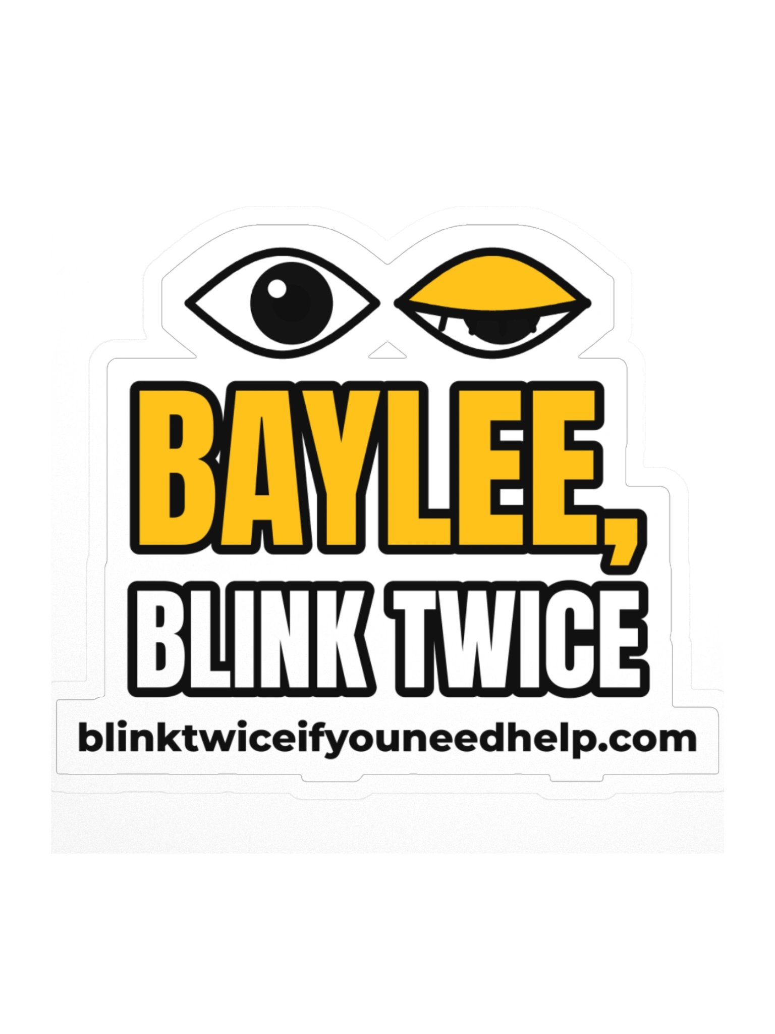 Baylee, Blink Twice Sticker product image (1)