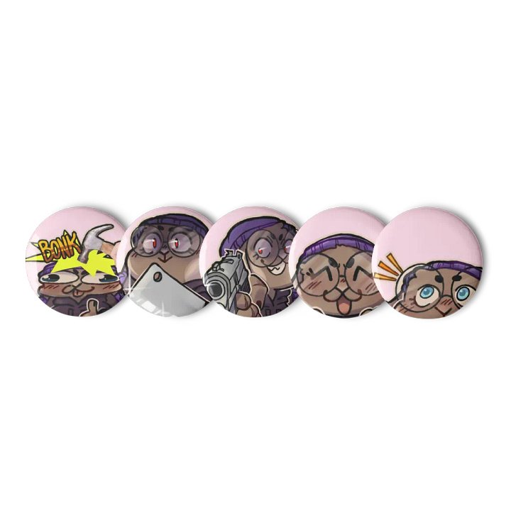 Assorted Flam Emote Pins 2 product image (3)